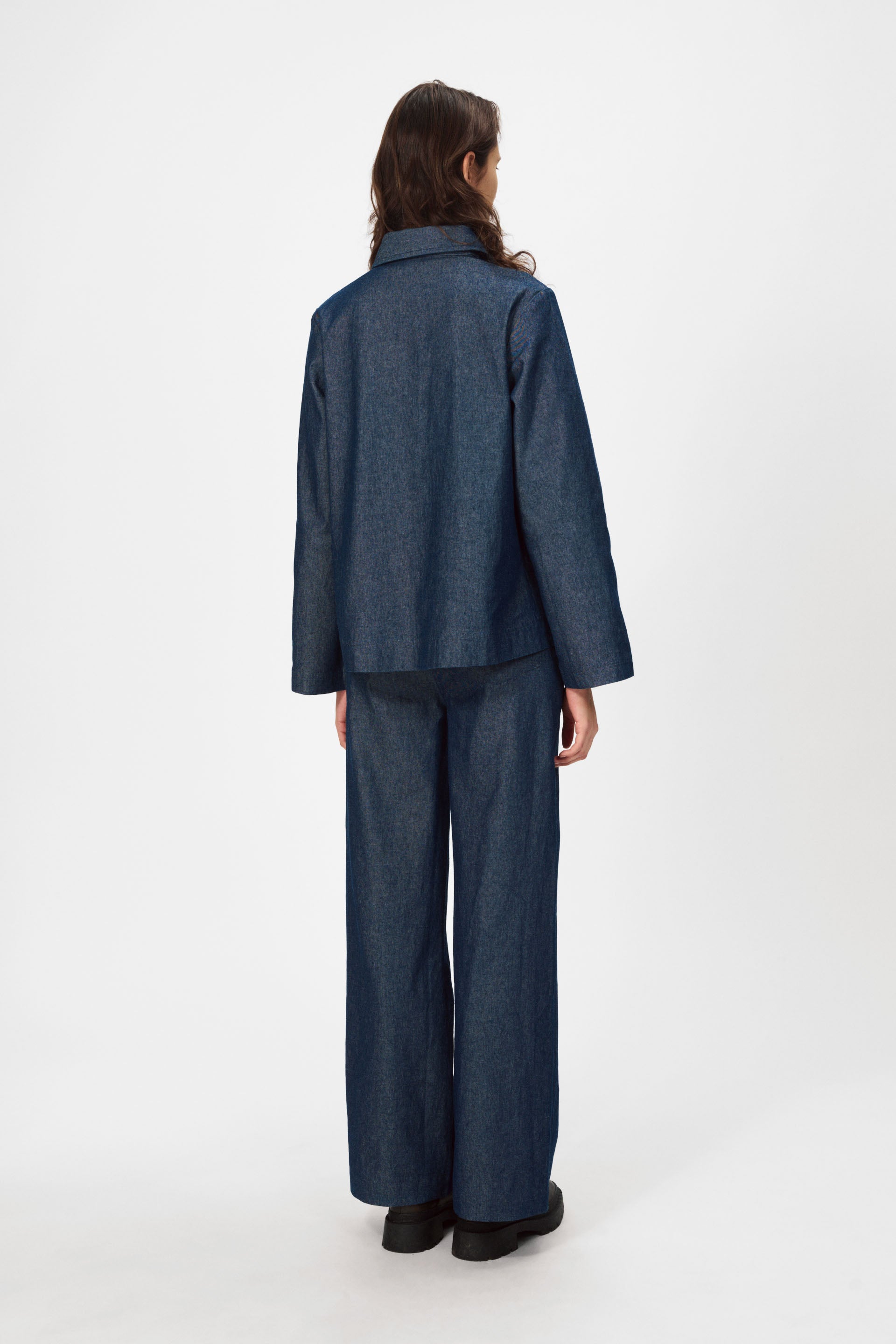 nué notes Porter Pants Pants 563 Desaturated Denim
