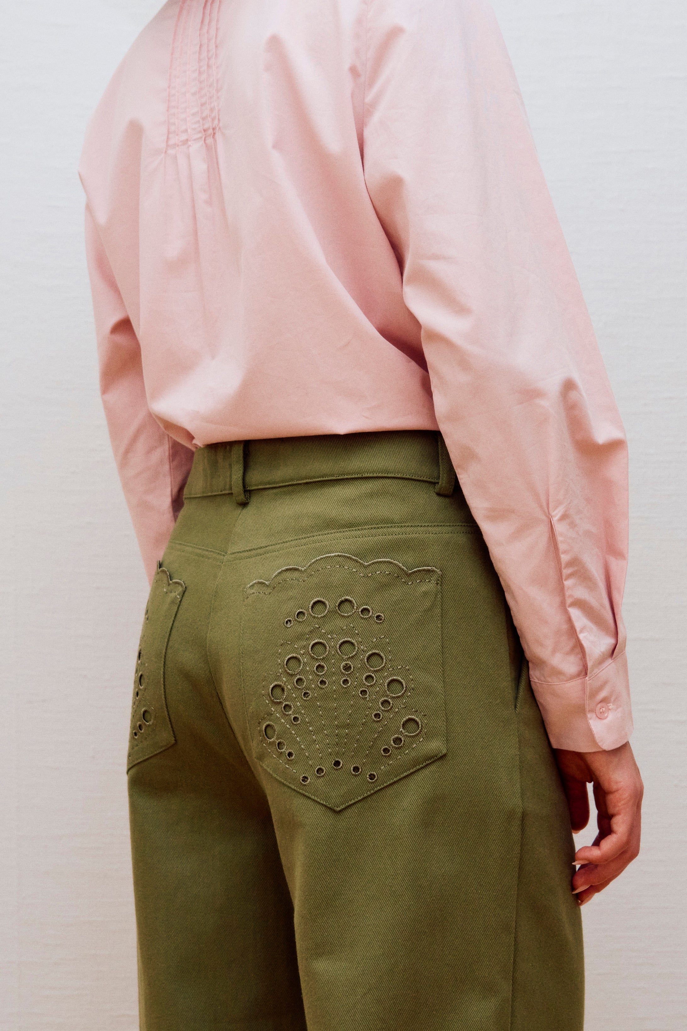 nué notes Porter Pants Pants 641 Army