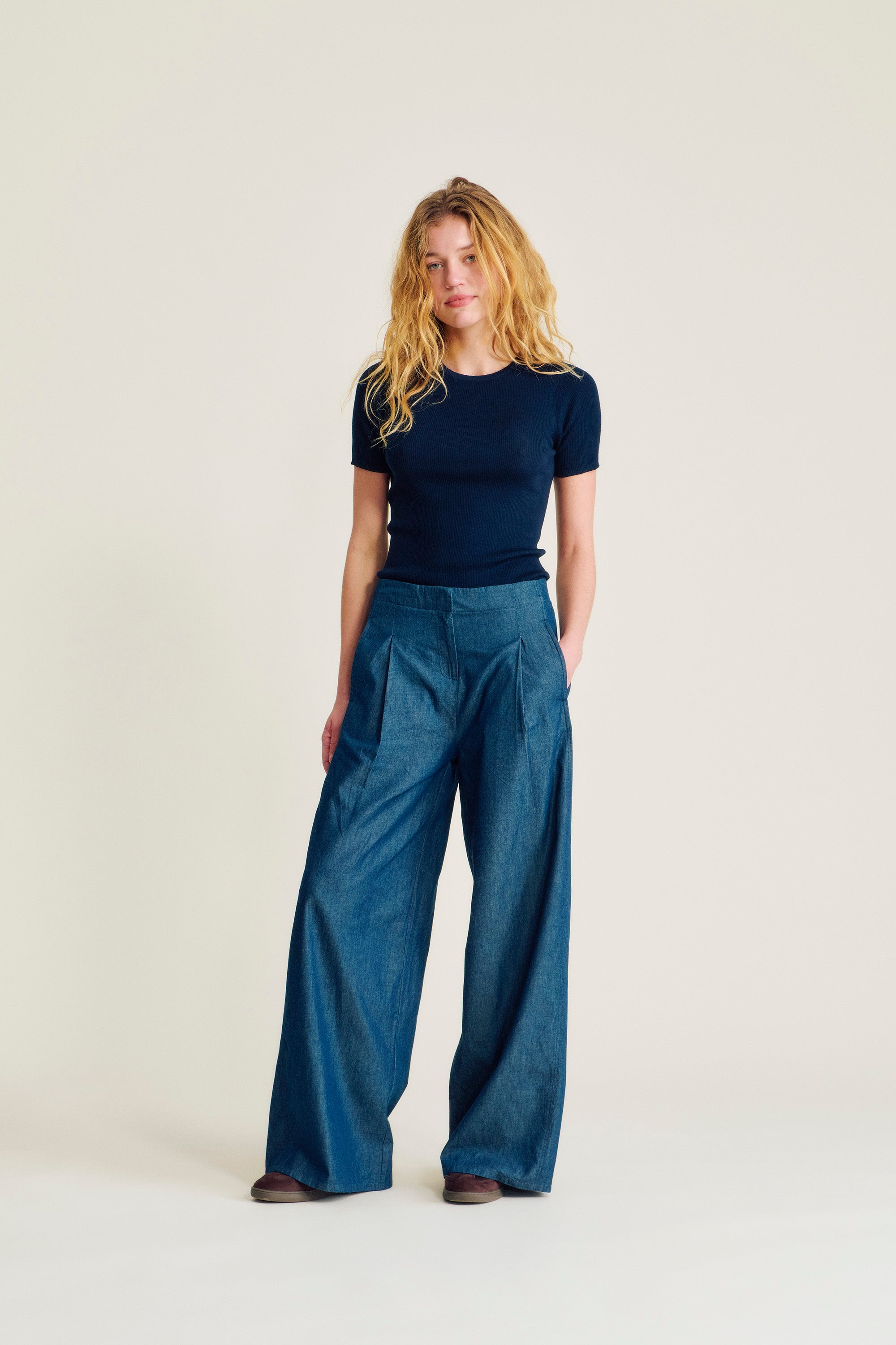 nué notes Rauma Pants Pants 563 Desaturated Denim