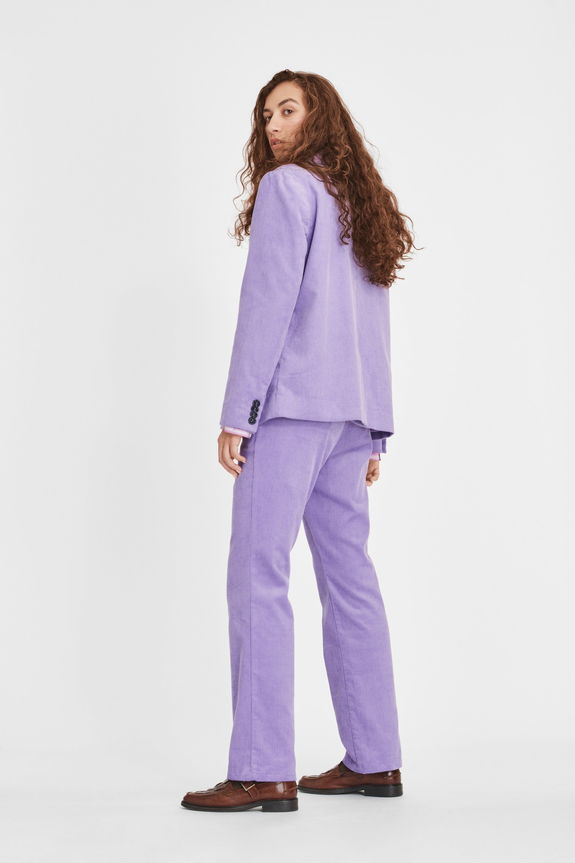 nué notes Roberts Pants 524 Chalk Violet