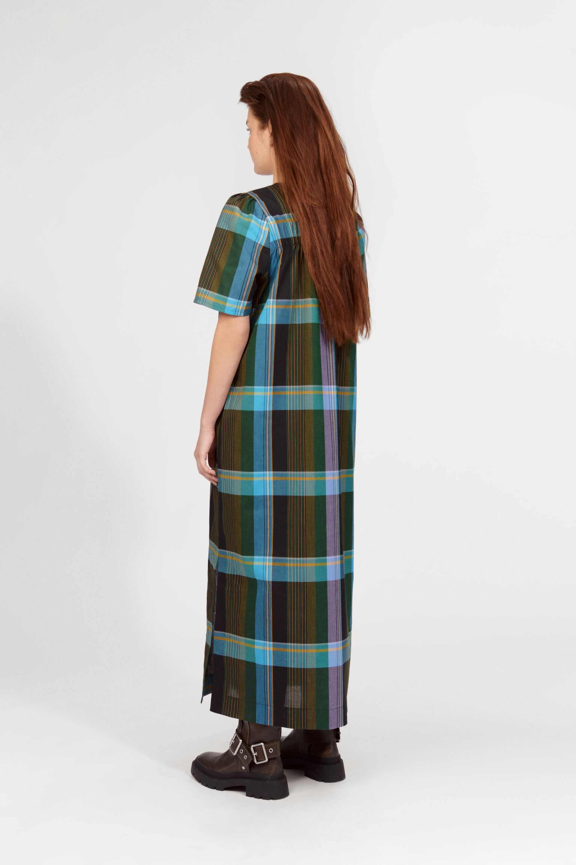 nué notes Rome Dress DRESSES 944 Purple Check