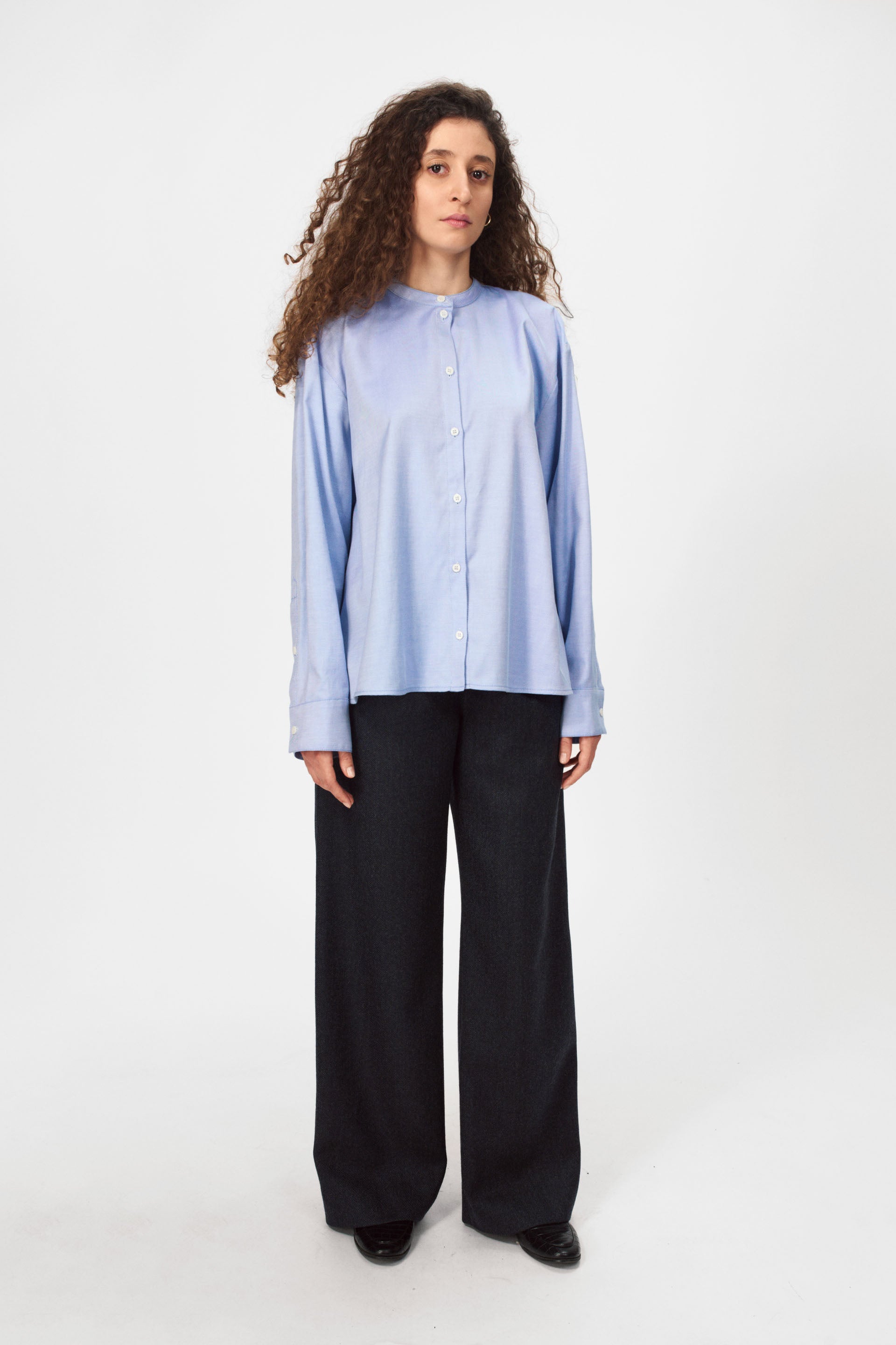 nué notes Russell Pants Pants 053 Steel Twill