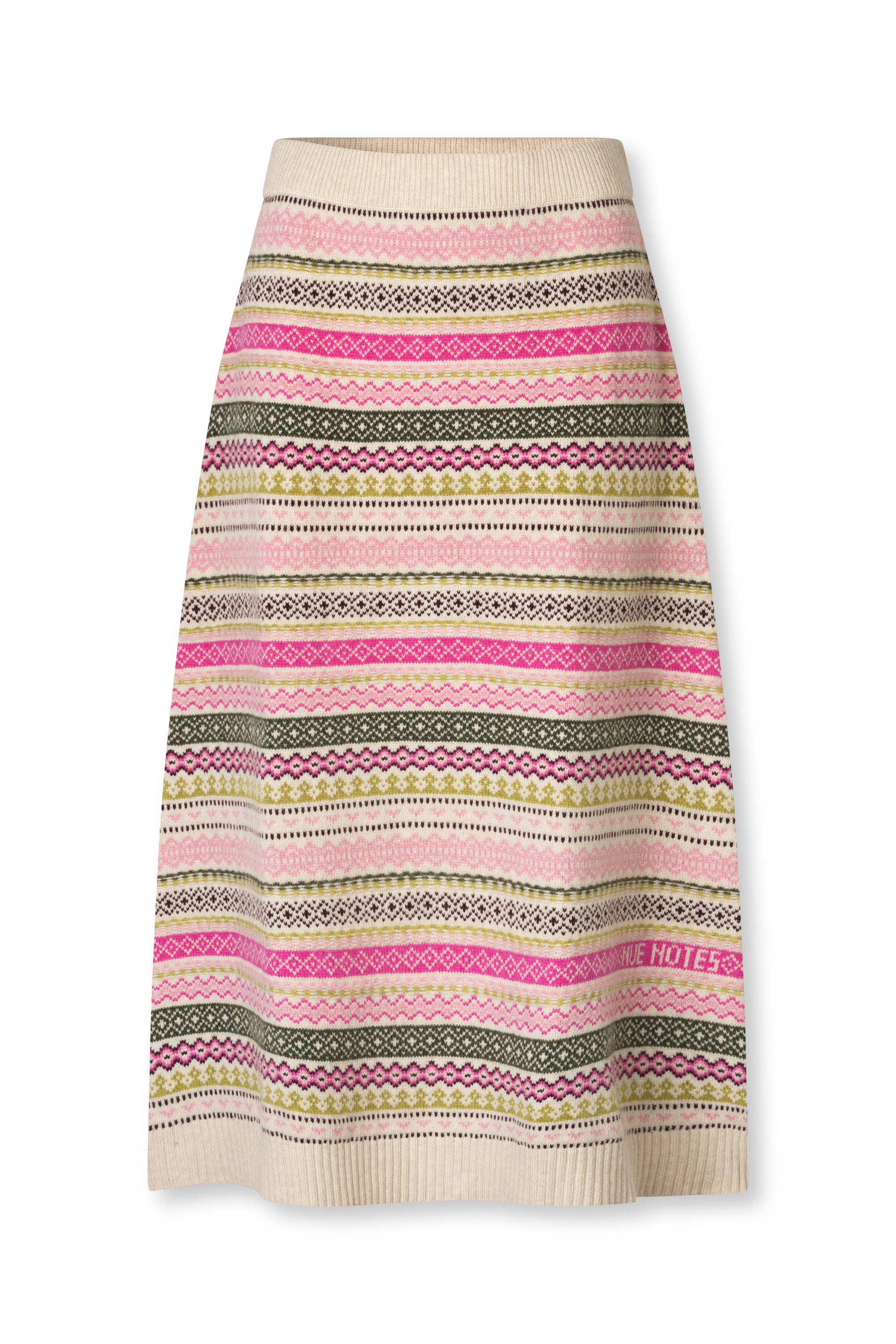nué notes Sean Filipe Skirt Skirt 978 Pink Multi Knit