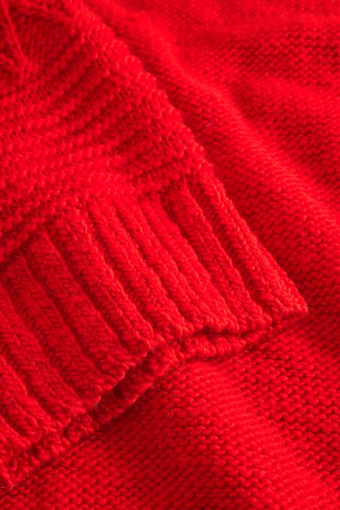 nué notes Sergio Crewneck Knitwear 378 High Risk Red