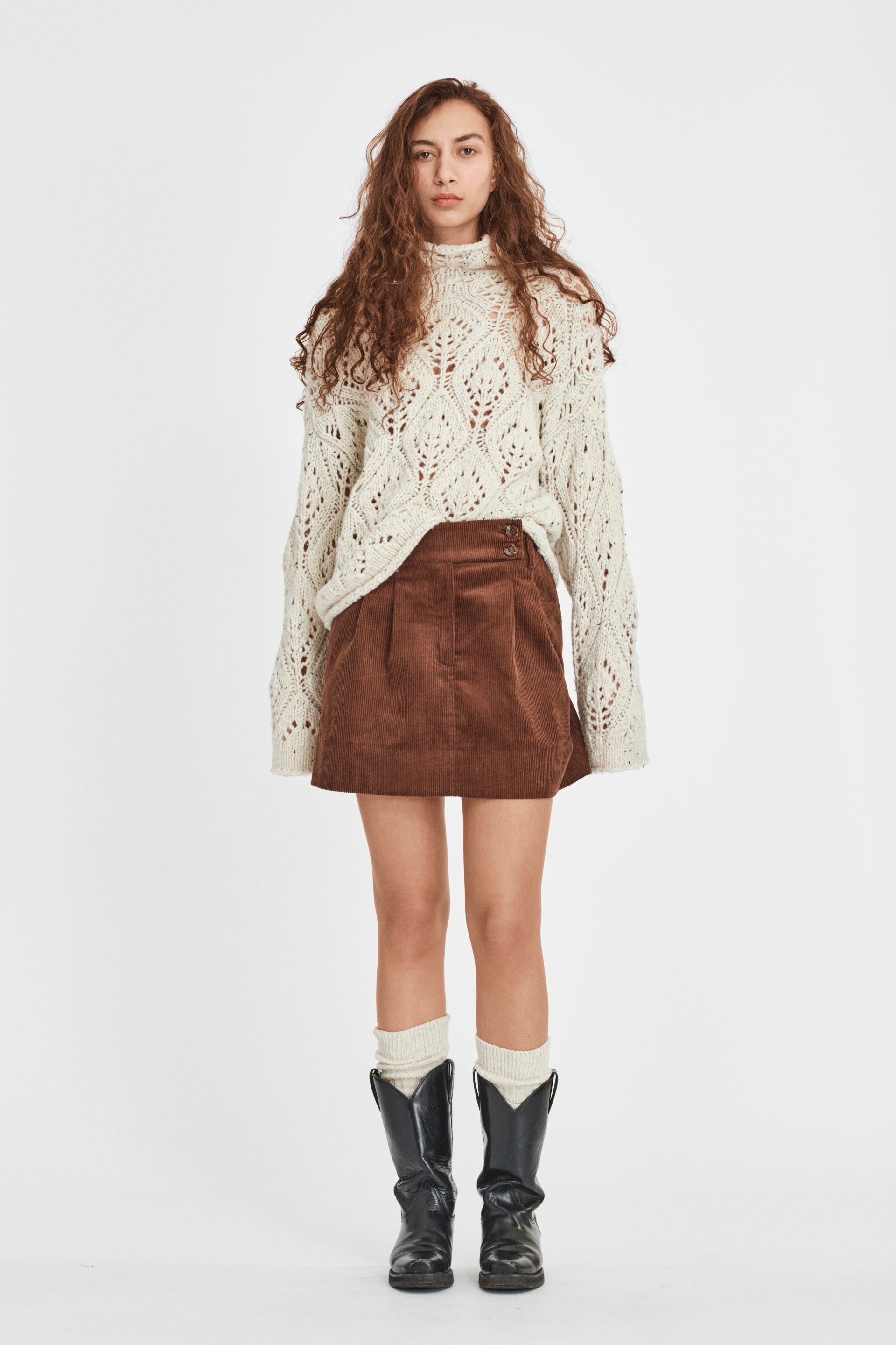 nué notes Seth Skirt Skirts 710 Dark Brown