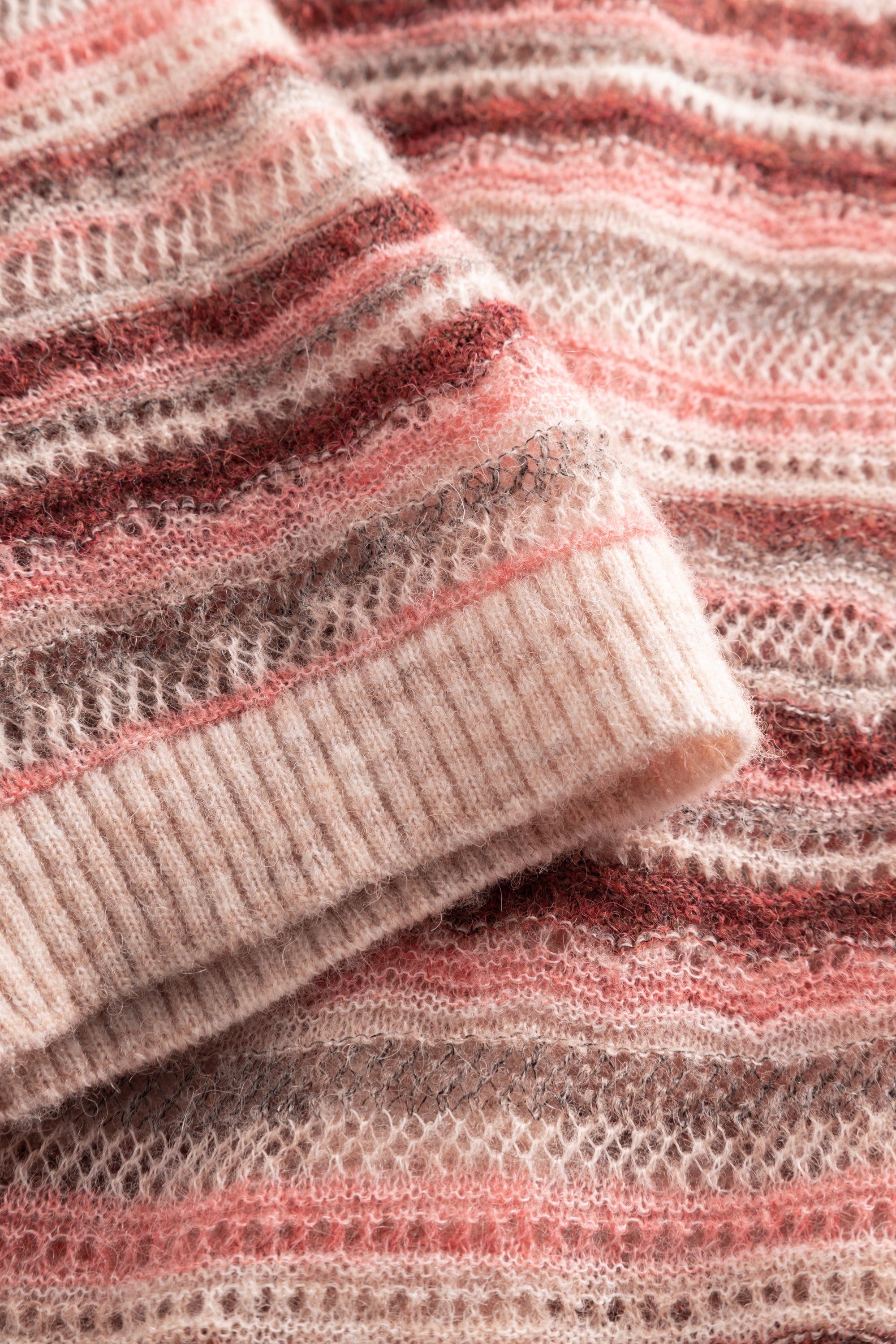 nué notes Sten Cardigan Top Knitwear 363 Red Clay