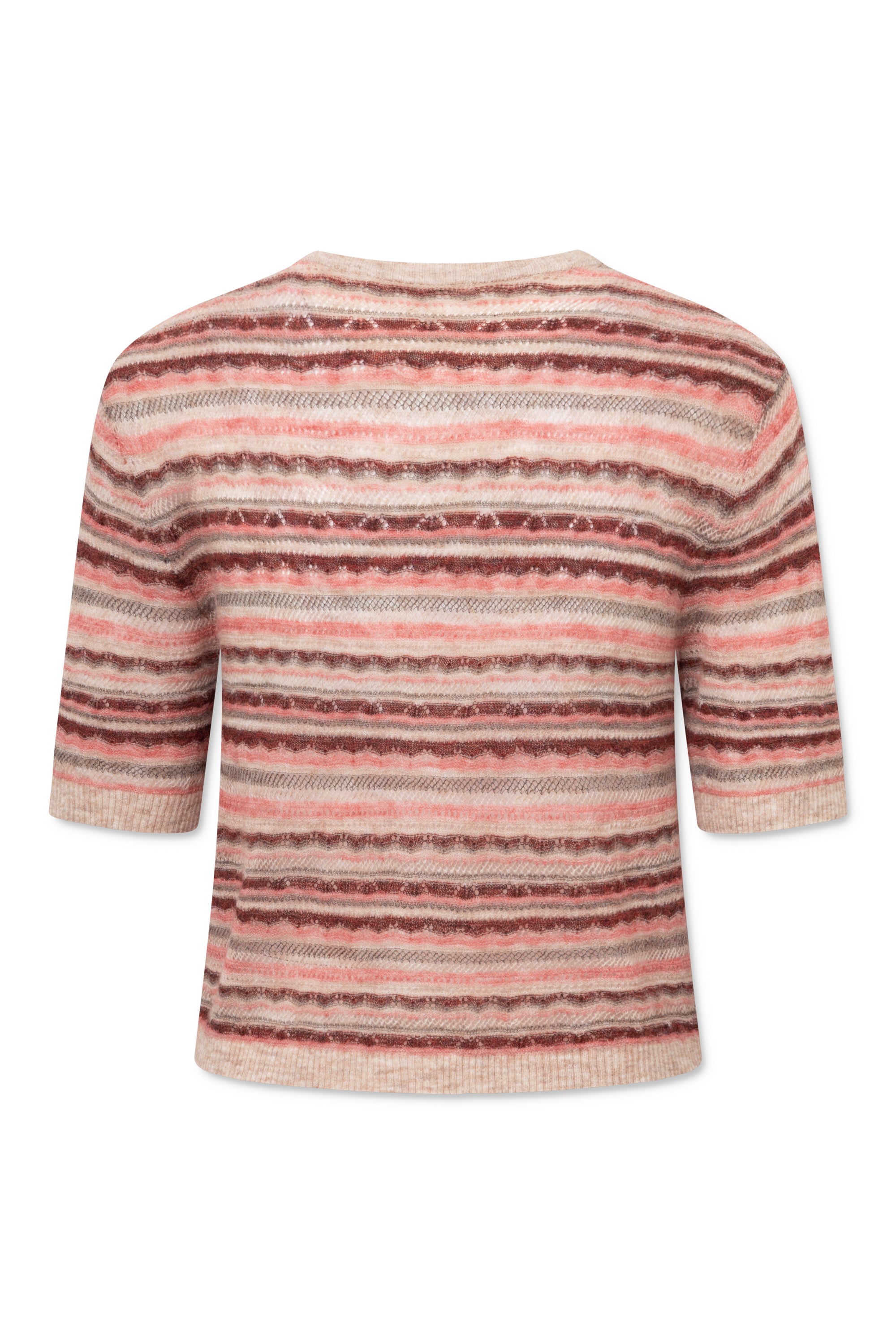 nué notes Sten Cardigan Top Knitwear 363 Red Clay
