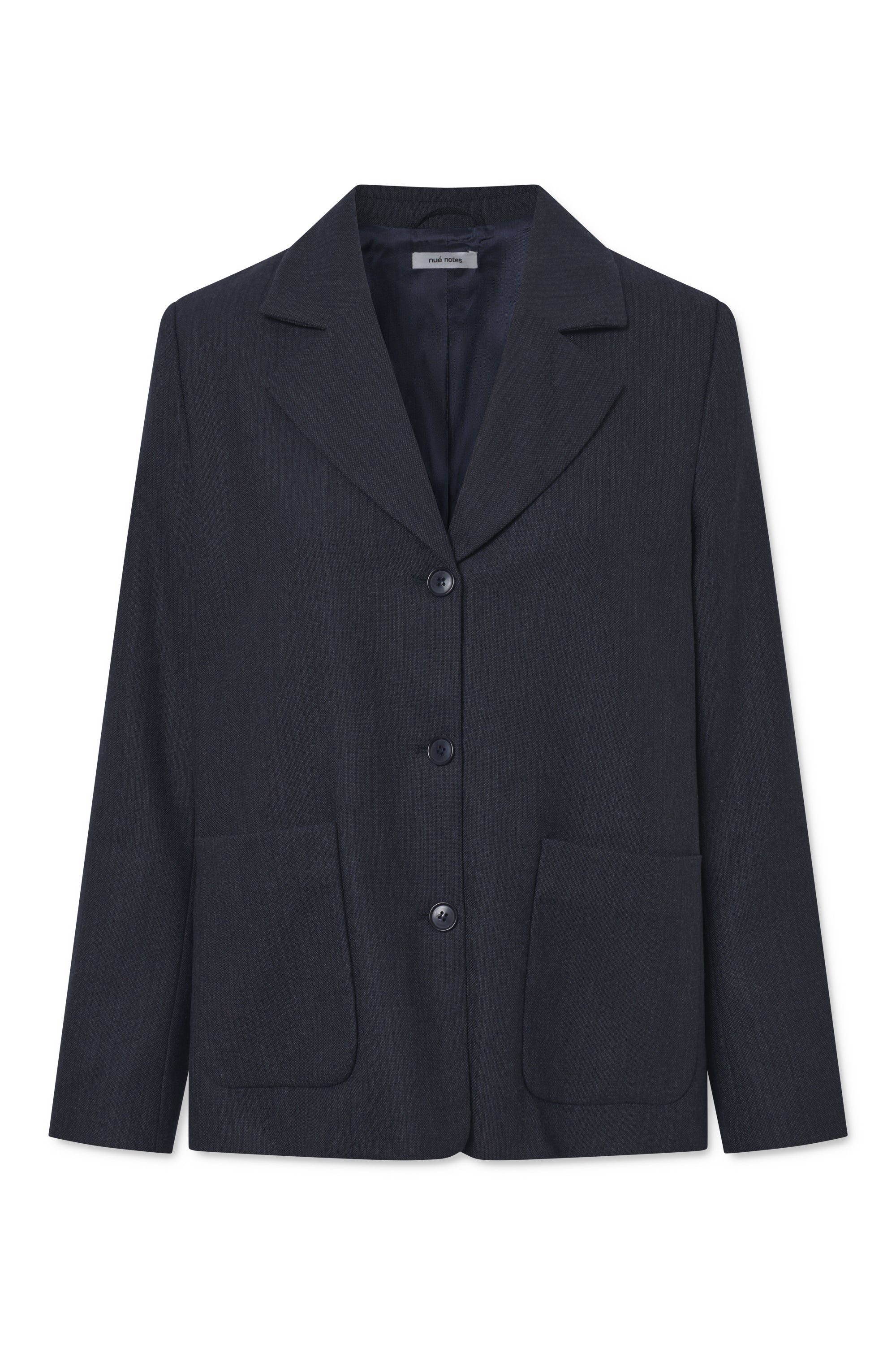 nué notes Sydney Blazer Blazers 048 Slate Grey Stripe