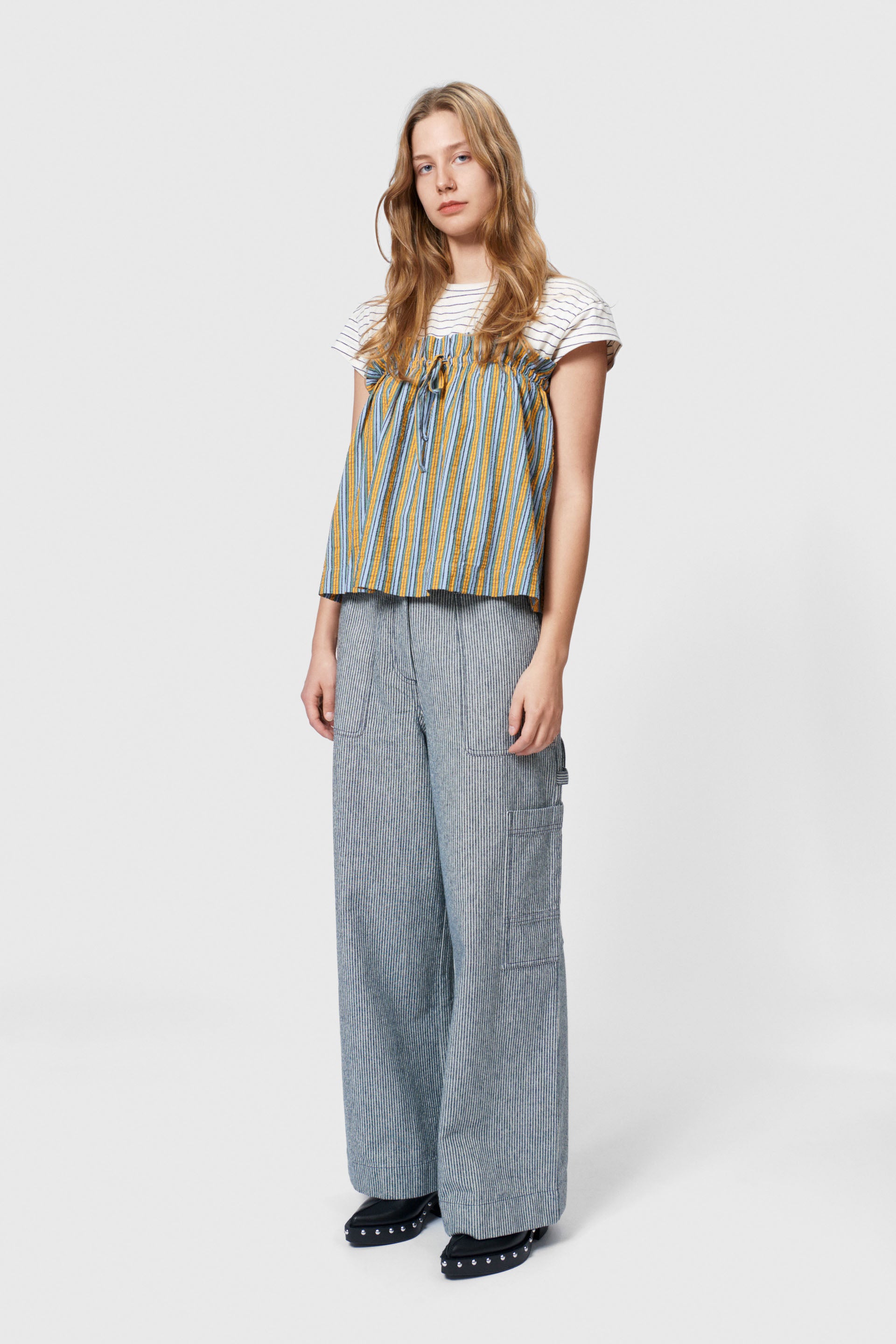 nué notes Theodore Top Blouses 948 Paradise Stripe