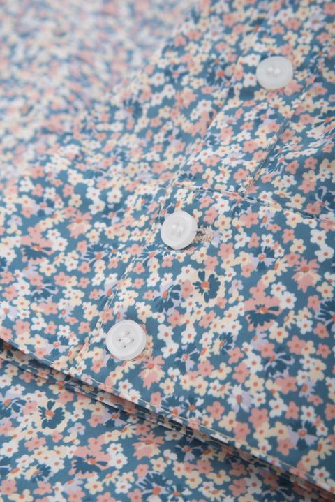 nué notes Titus Dress - Dusty Blue DRESSES 421 Dusty Blue