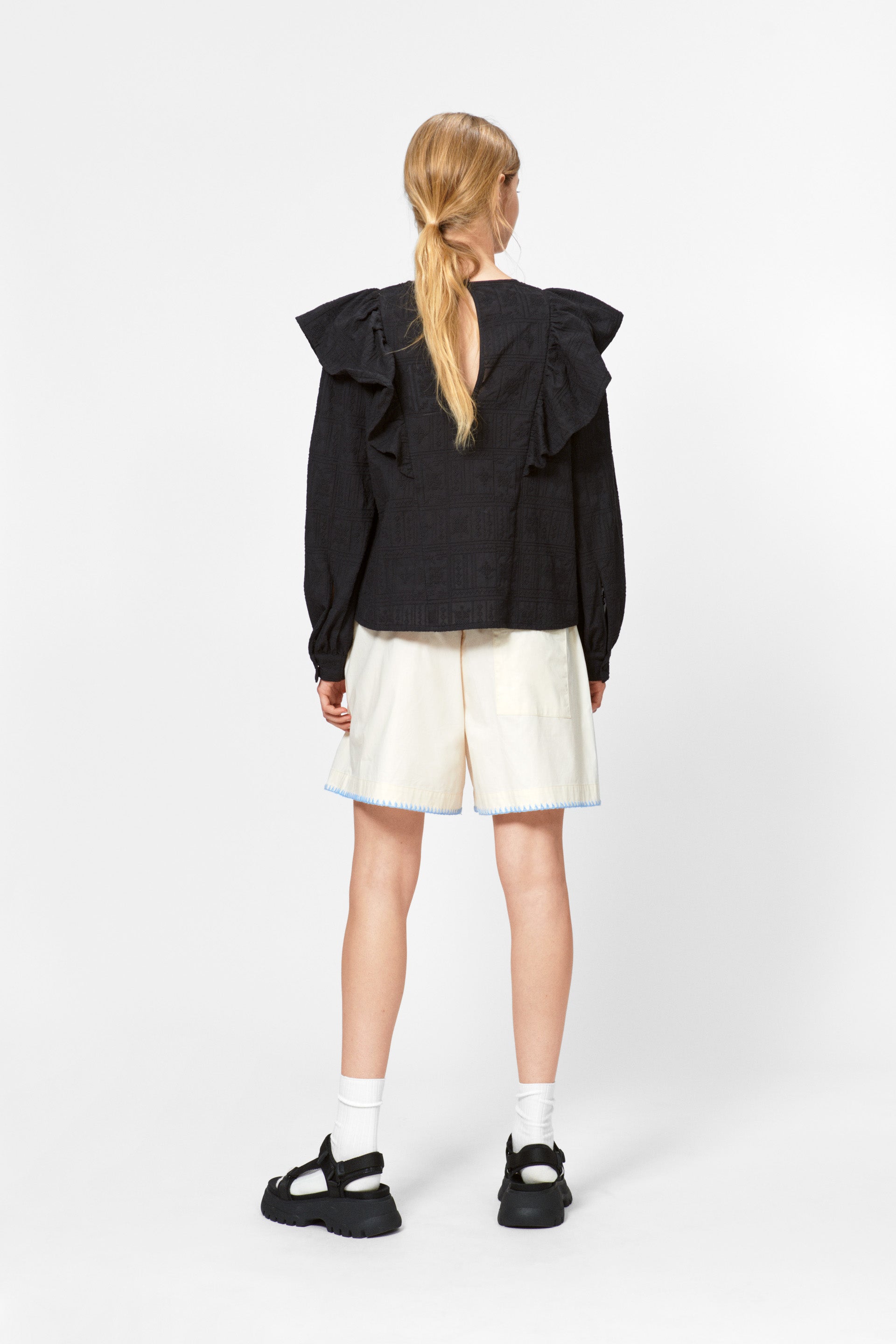 nué notes Toulouse Blouse Blouses 999 Black