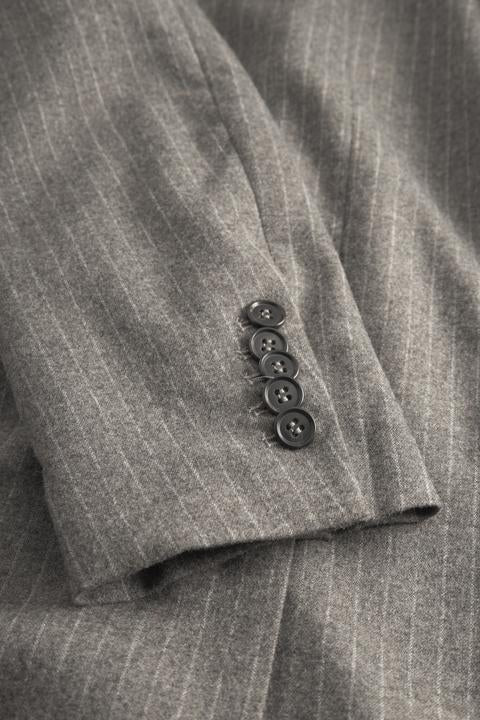 nué notes Tyler Blazer Outerwear 820 Multi Grey Stripe