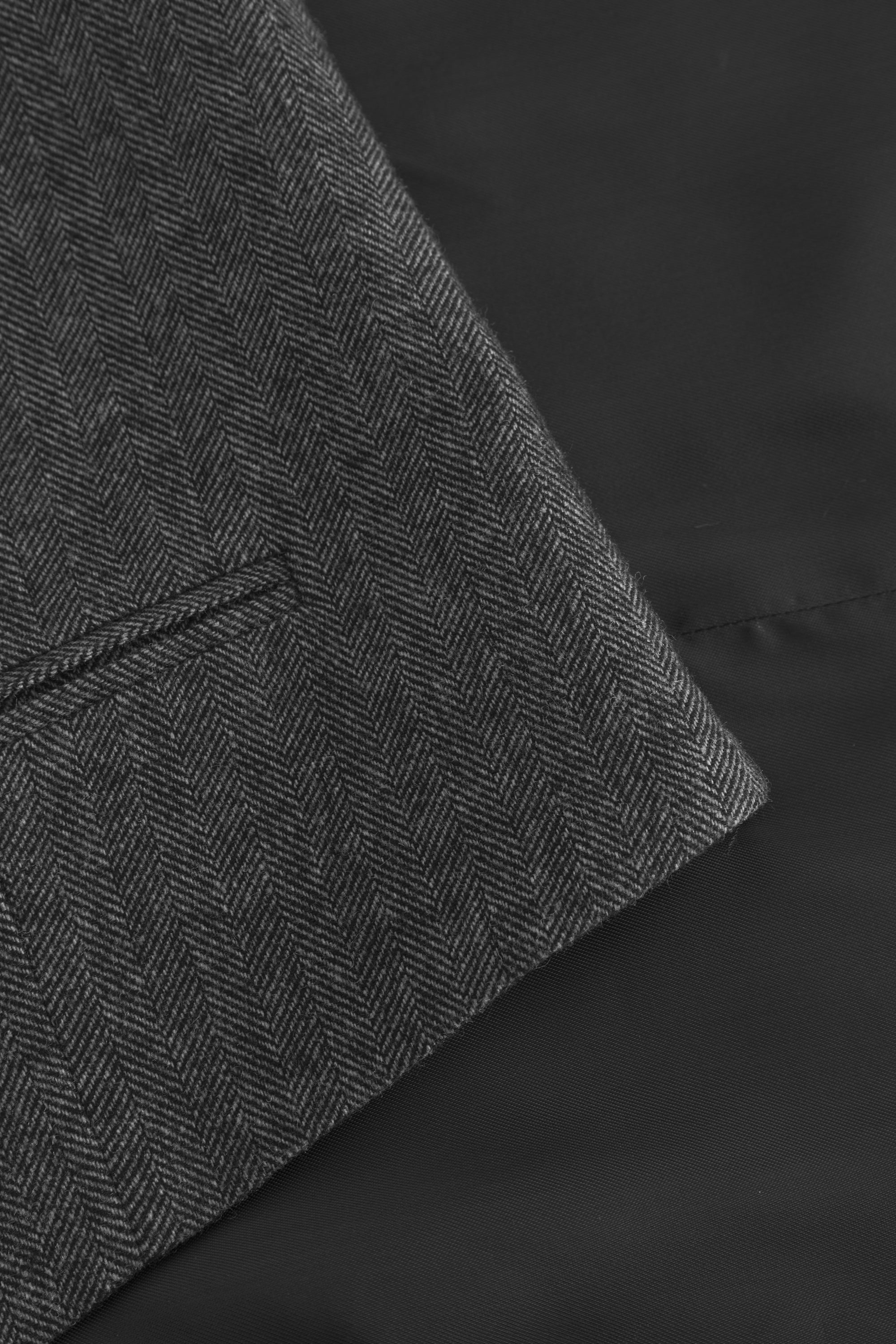 nué notes Vancouver Vest Outerwear 930 Dark Grey Melange