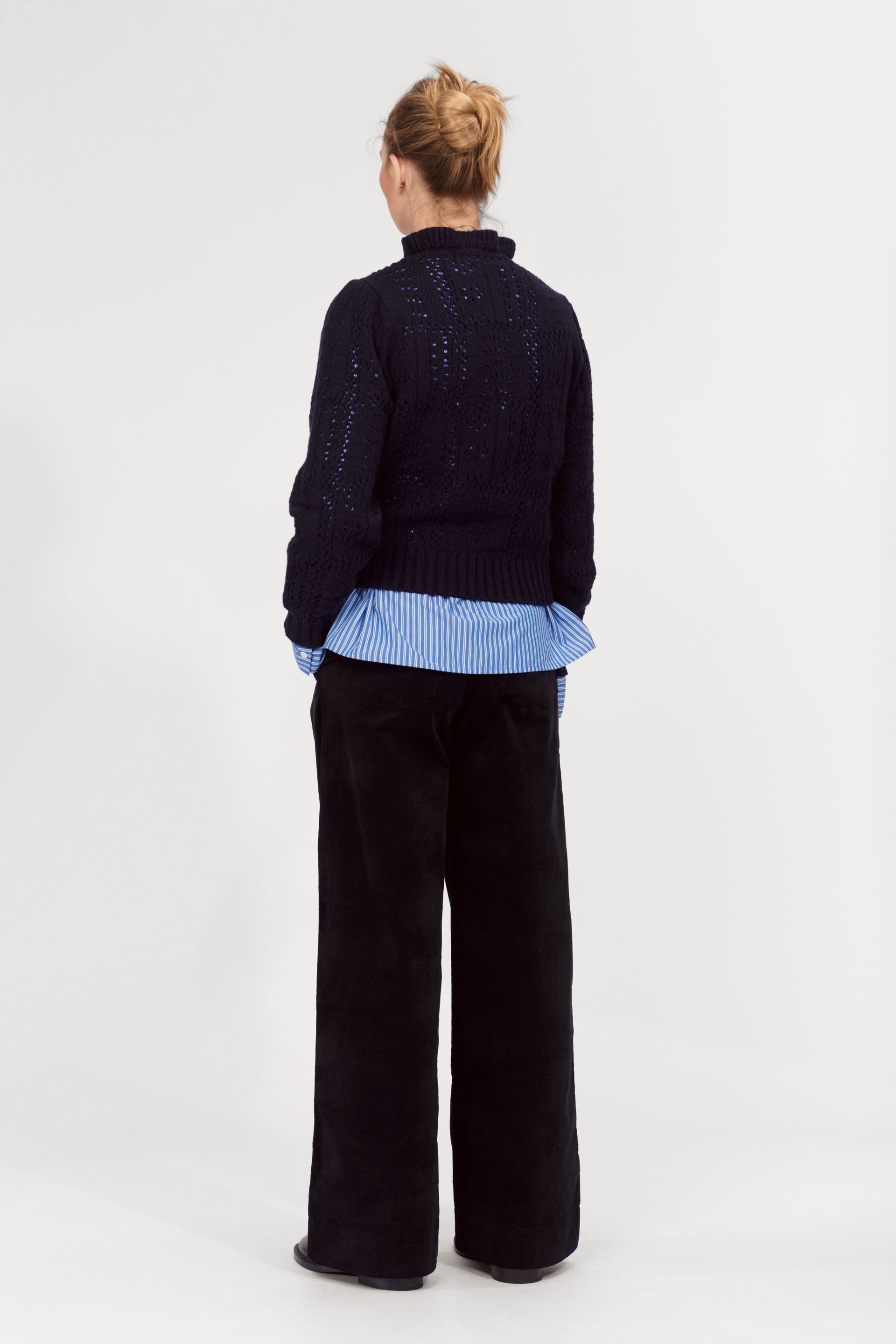nué notes Virginia Crewneck Knitwear 499 Navy