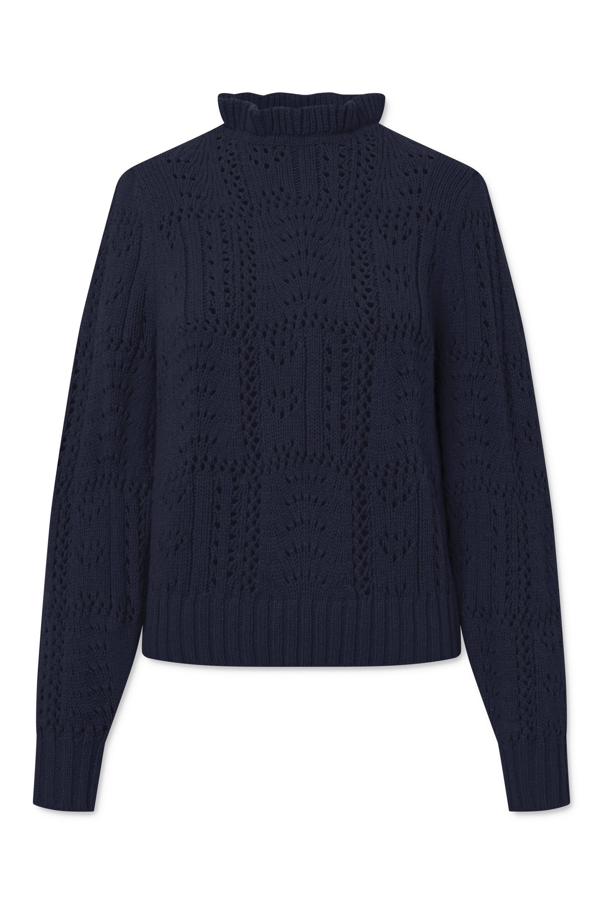 nué notes Virginia Crewneck Knitwear 499 Navy