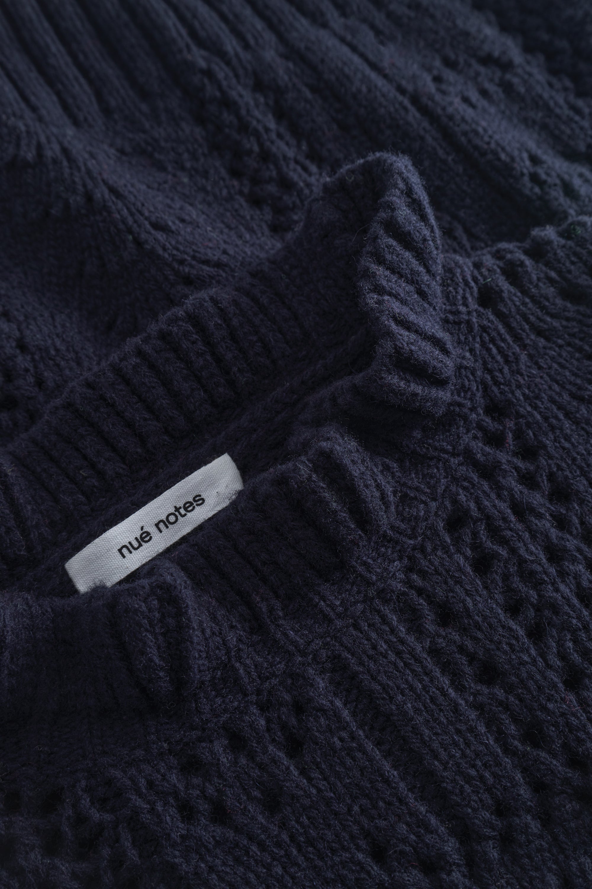 nué notes Virginia Crewneck Knitwear 499 Navy