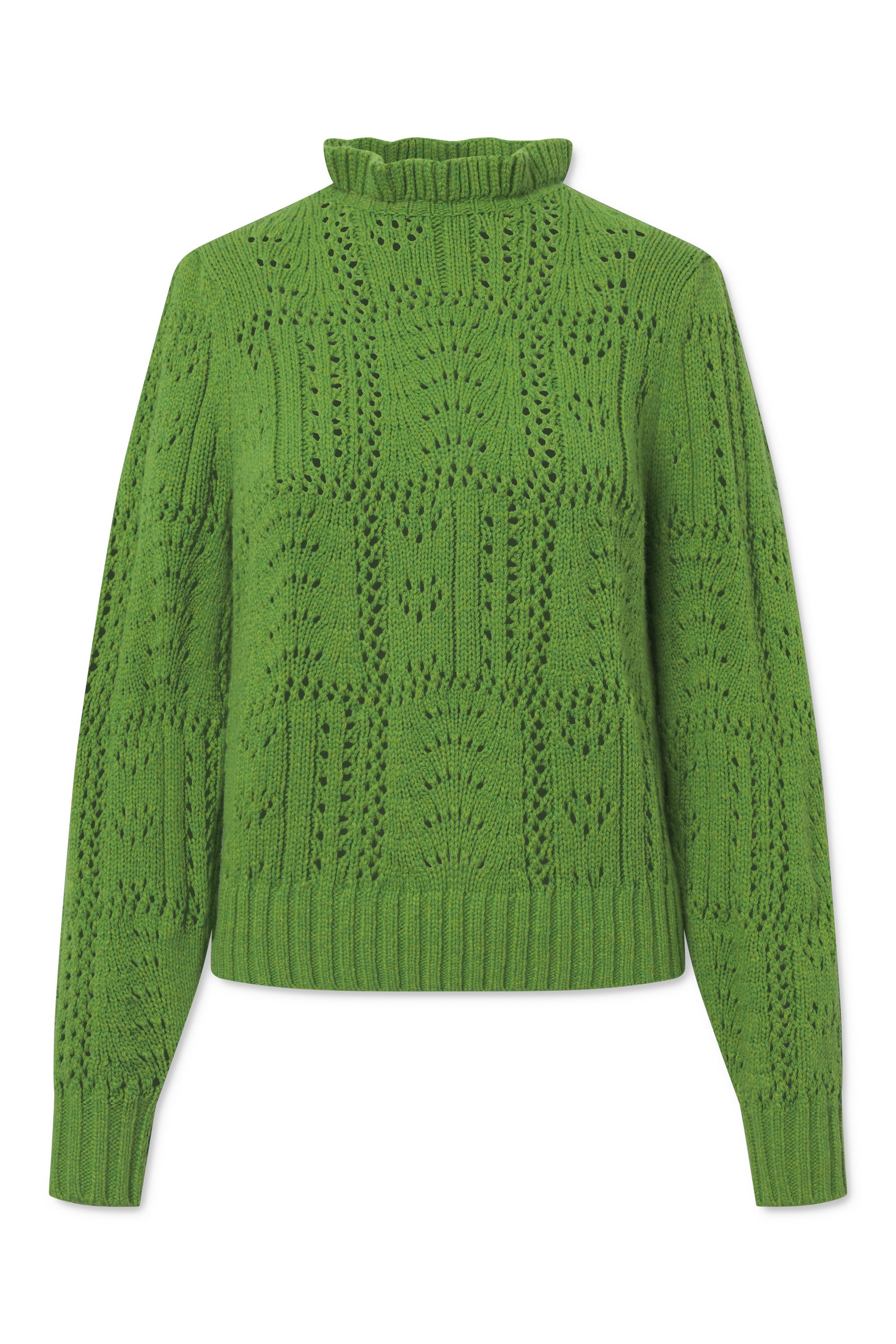 nué notes Virginia Crewneck Knitwear 690 Fresh Green
