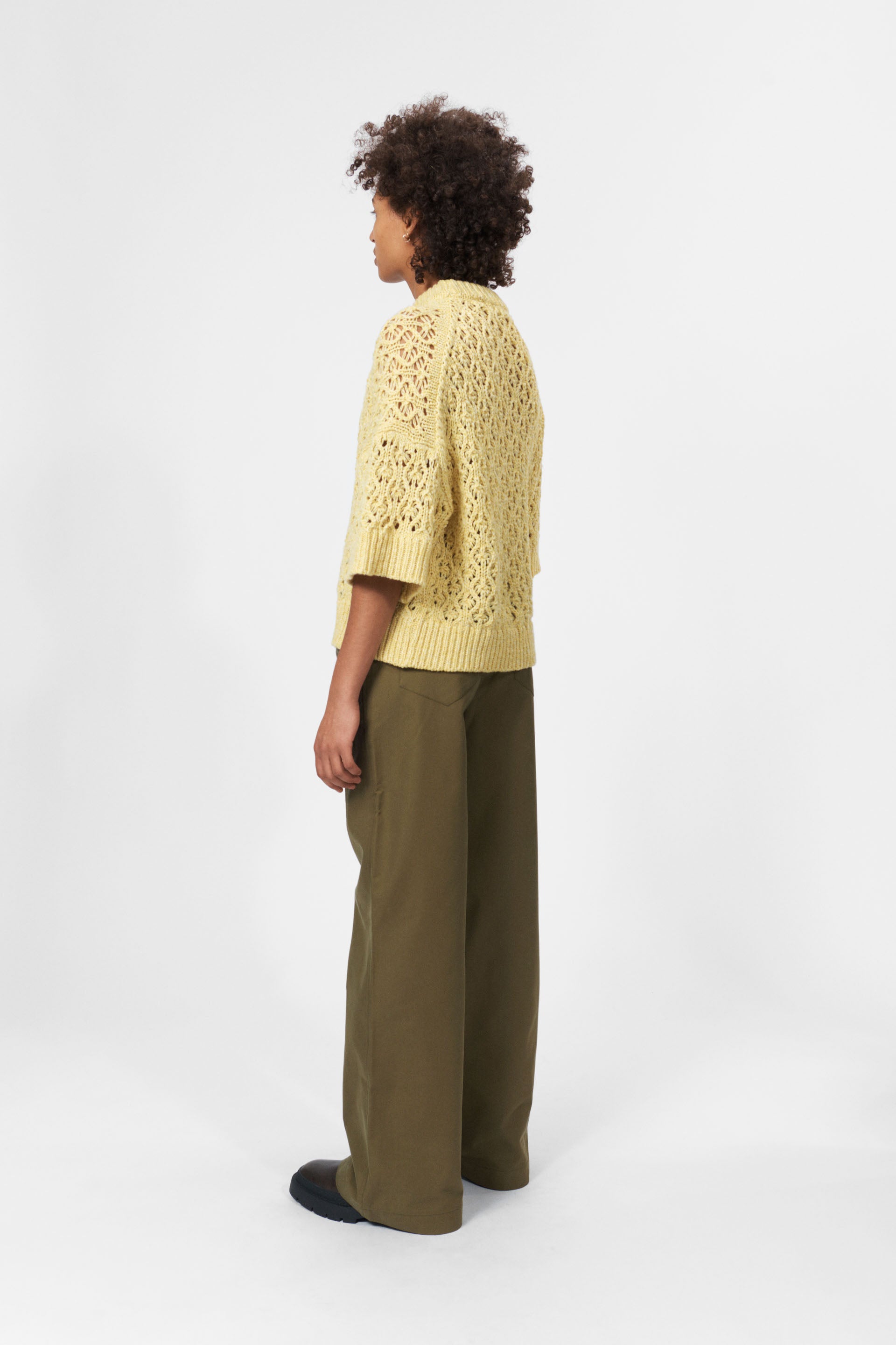 nué notes Waylen Crewneck Knitwear 110 Creme Brulee
