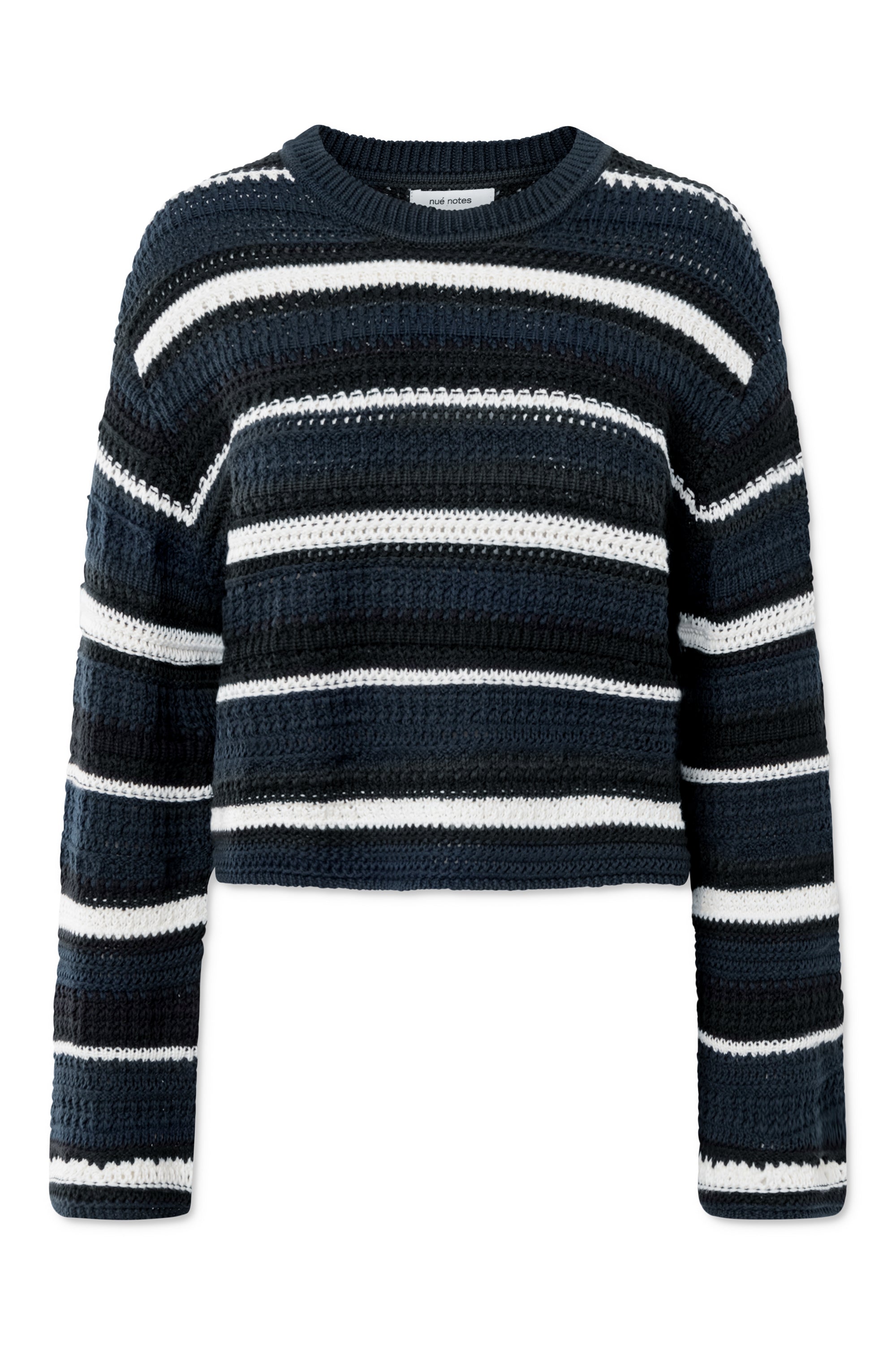 nué notes Waymond Knit Knitwear 484 Midnight Stripe
