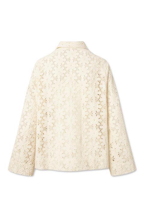 nué notes Ziggy Shirt Blouses 007 Egret