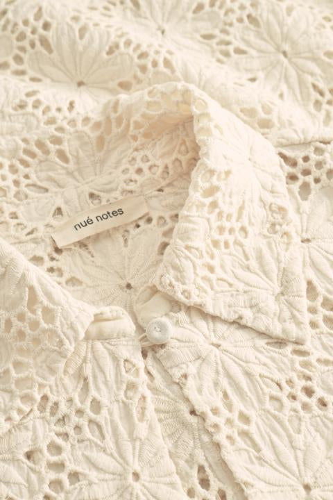 nué notes Ziggy Shirt Blouses 007 Egret