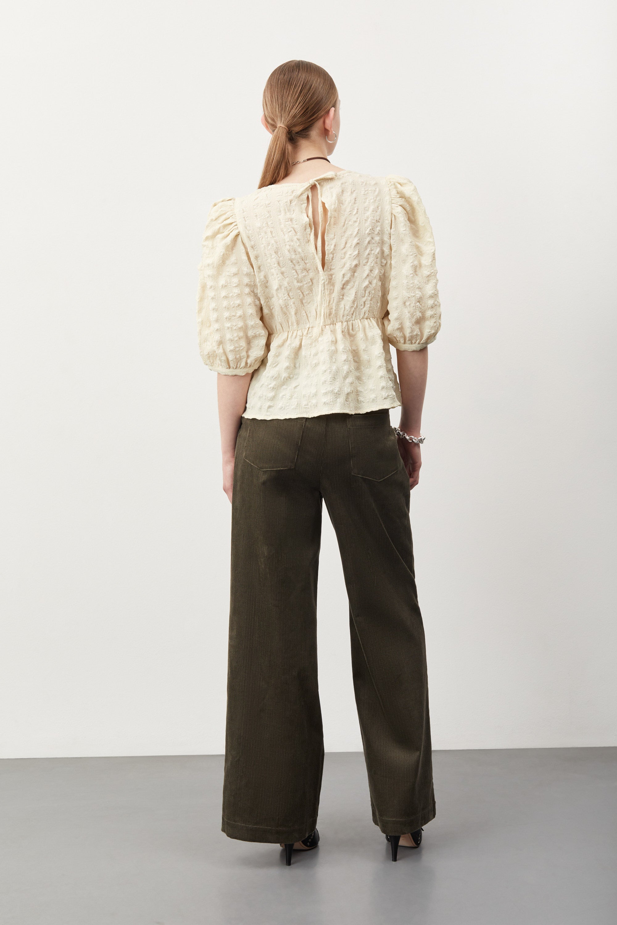 nué notes Brennen Blouse - Creme Blouses Creme