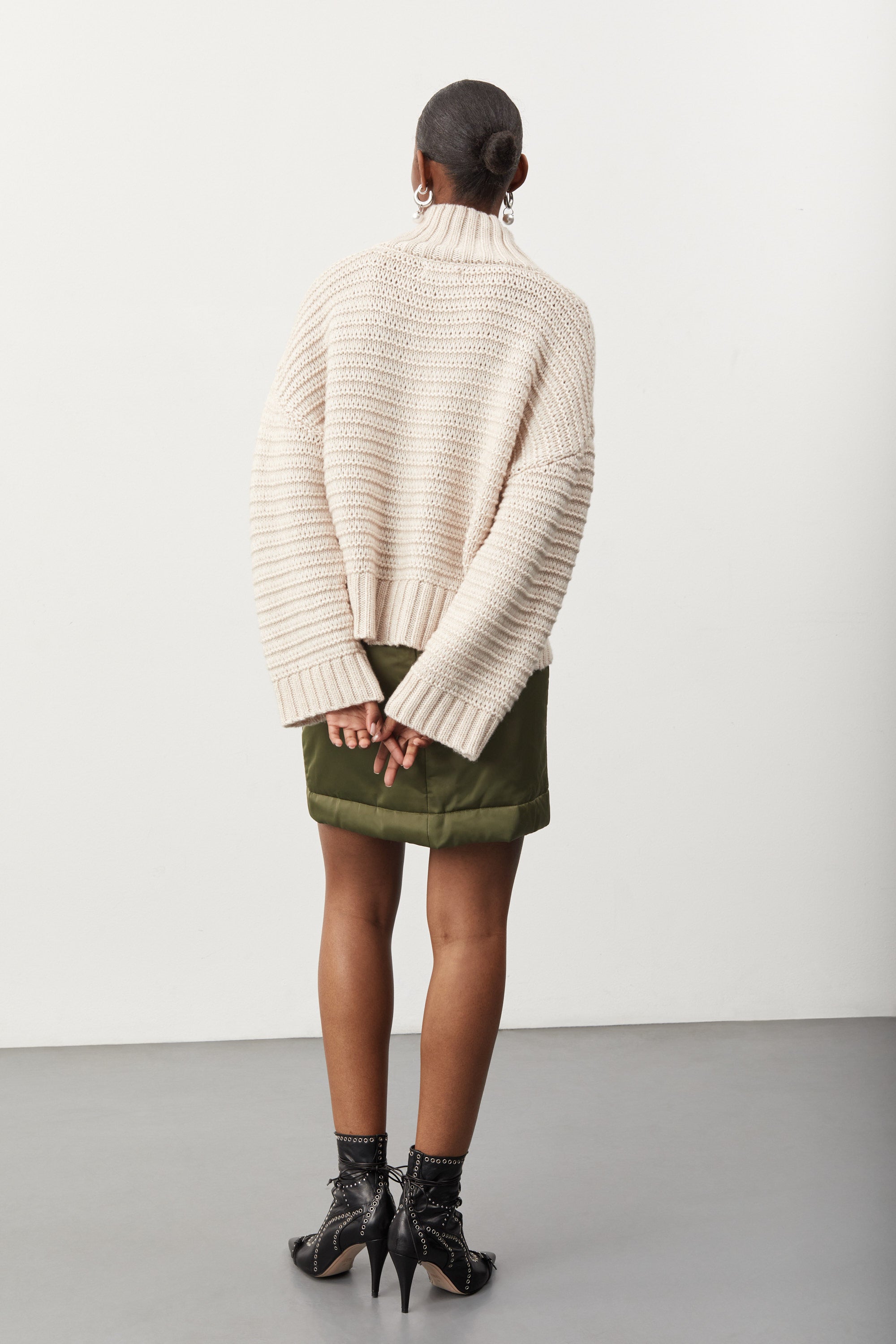 nué notes Herlof Skirt - Army Skirts 641 Army