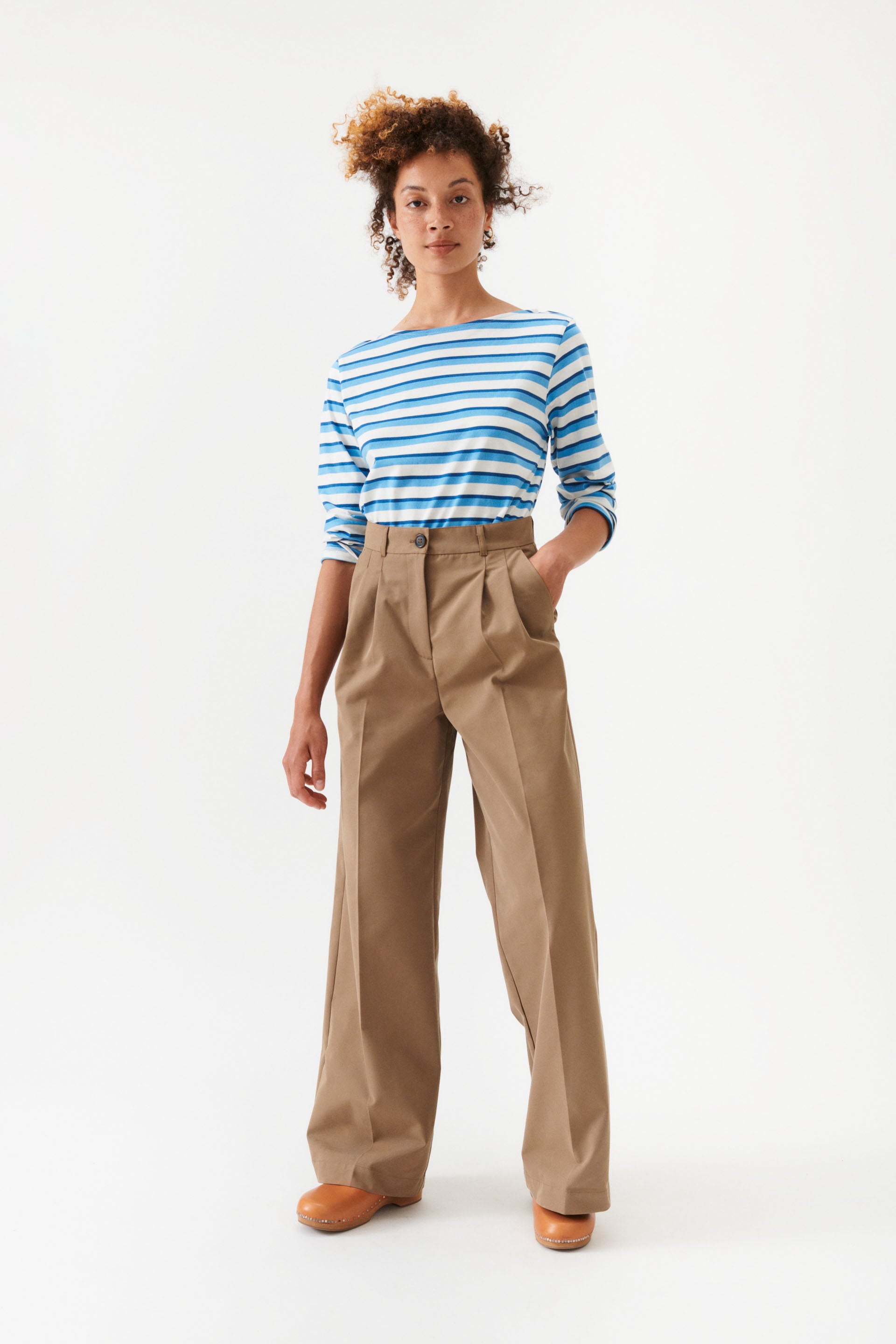 nué notes Seoul T-Shirt T-Shirts 037 Multi Blue