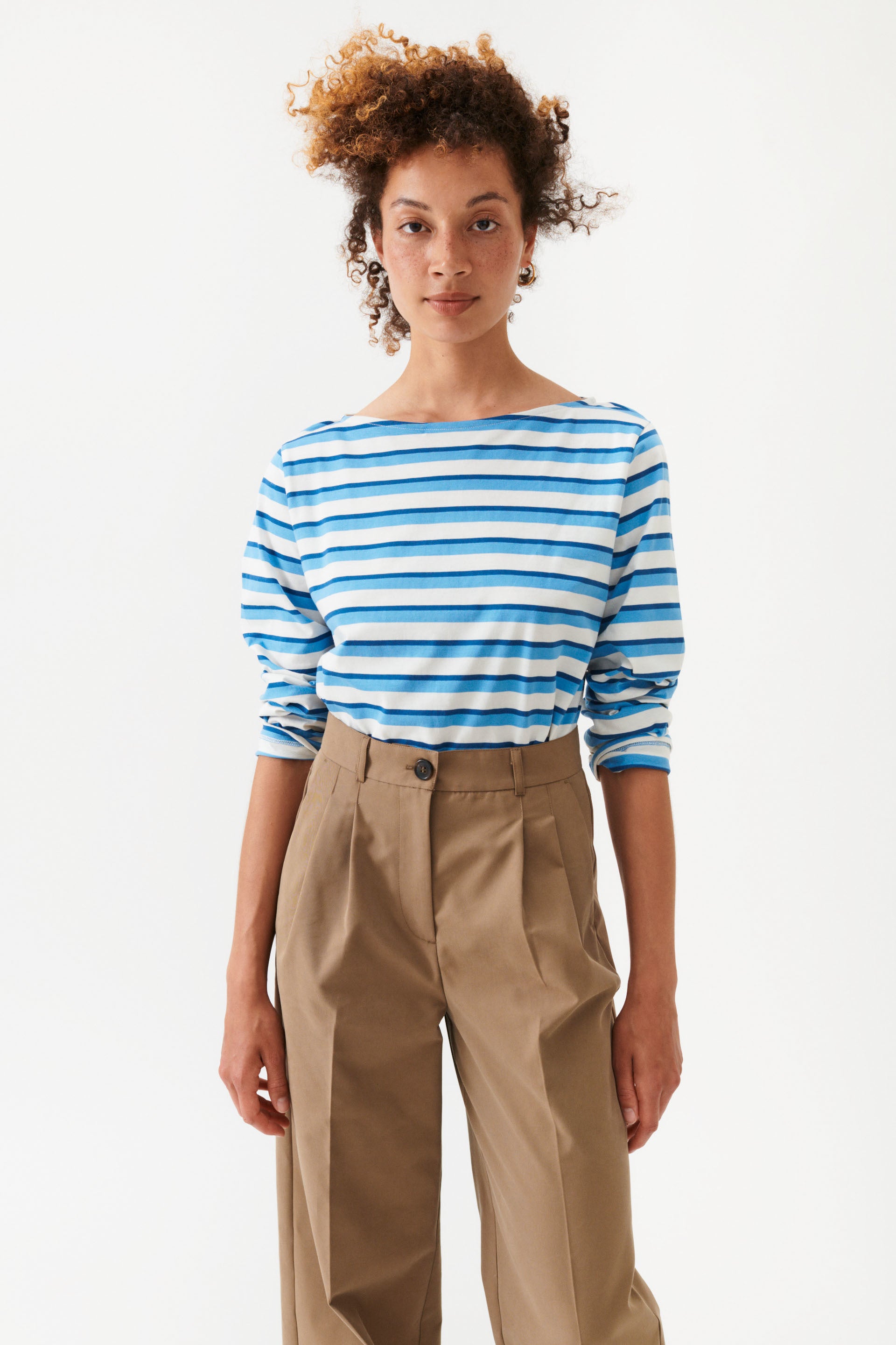 nué notes Seoul T-Shirt T-Shirts 037 Multi Blue