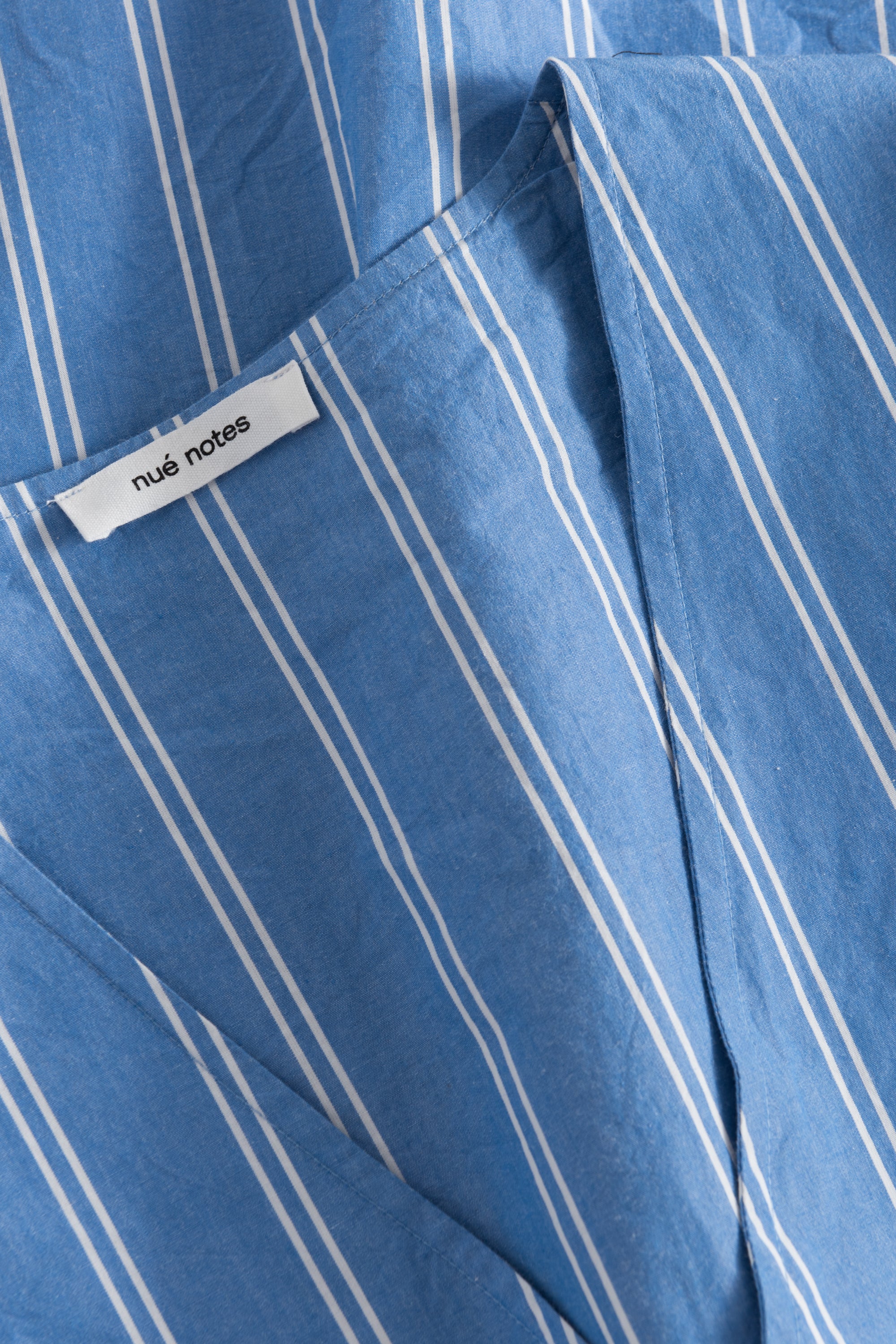 nué notes Sola Dress - Blue Stripe DRESSES 494 Blue Stripe