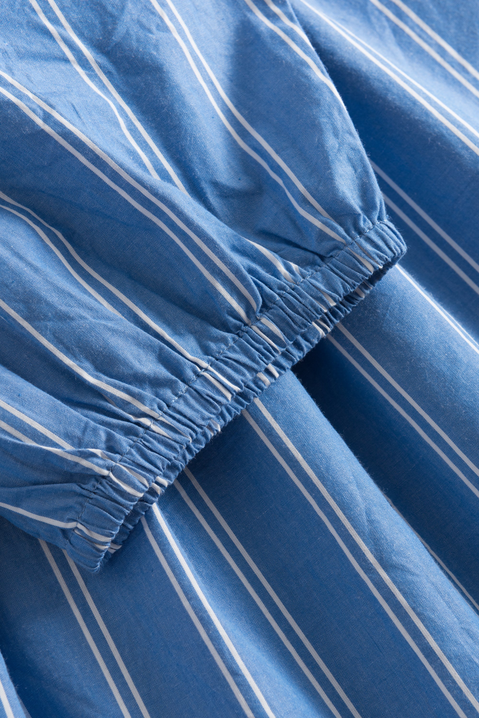 nué notes Sola Dress - Blue Stripe DRESSES 494 Blue Stripe