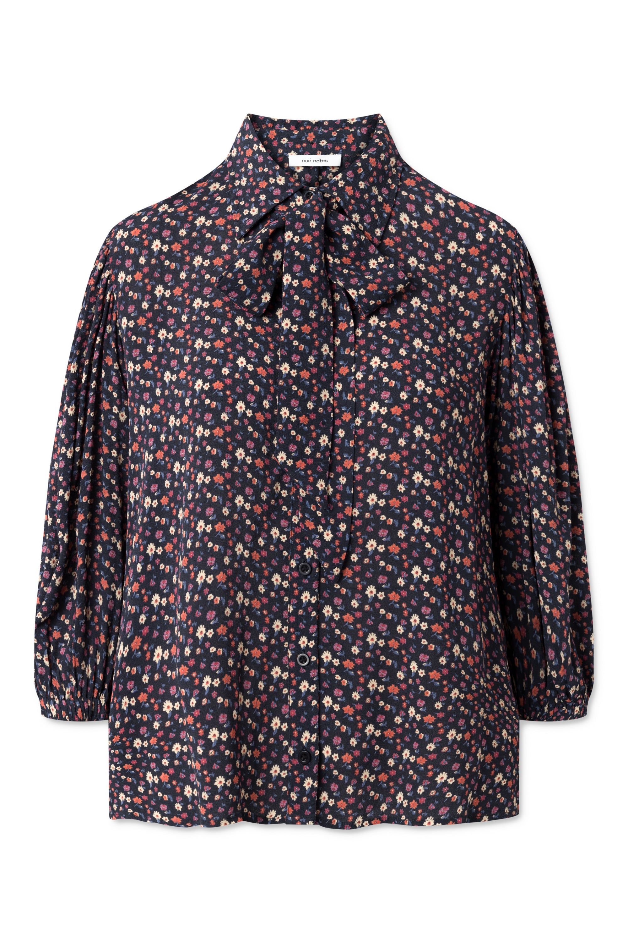 nué notes Theo Shirt - Multi Black Shirts 040 MULTI BLACK