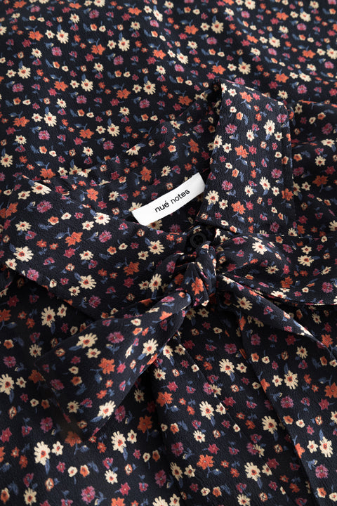 nué notes Theo Shirt - Multi Black Shirts 040 MULTI BLACK