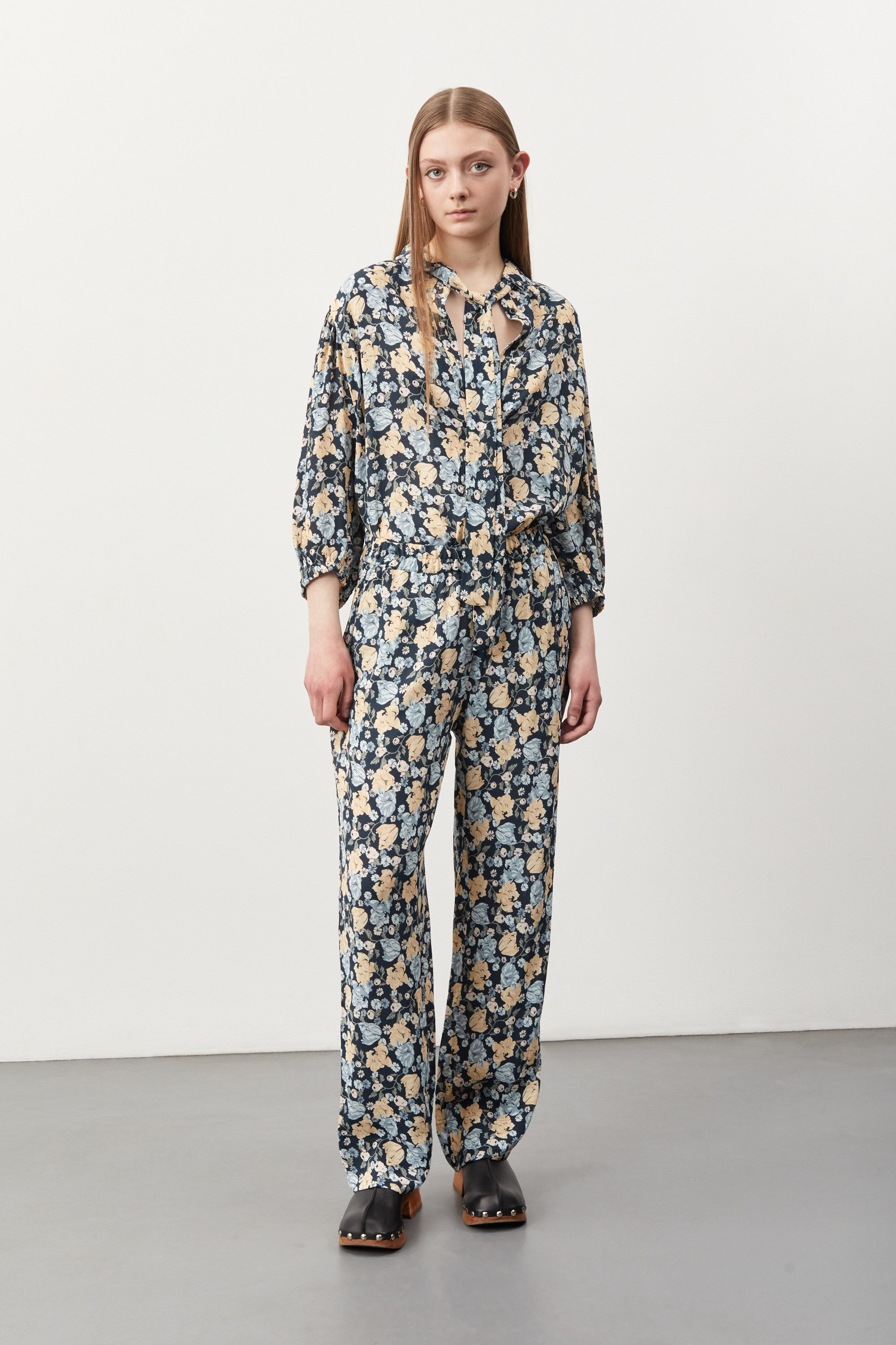 nué notes Theo Shirt - Multi Yellow Shirts 032 Multi Yellow