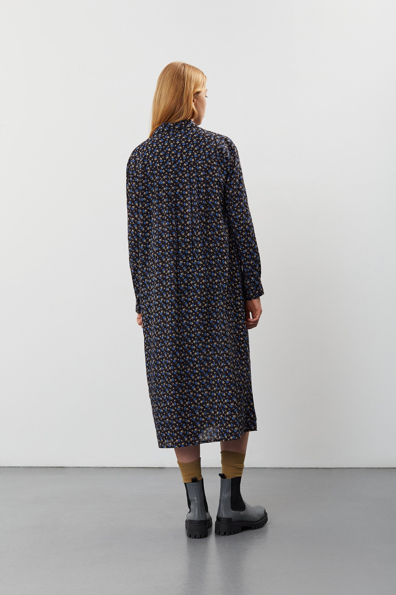 nué notes Thorax Dress - Flower Black Dresses 999 Black