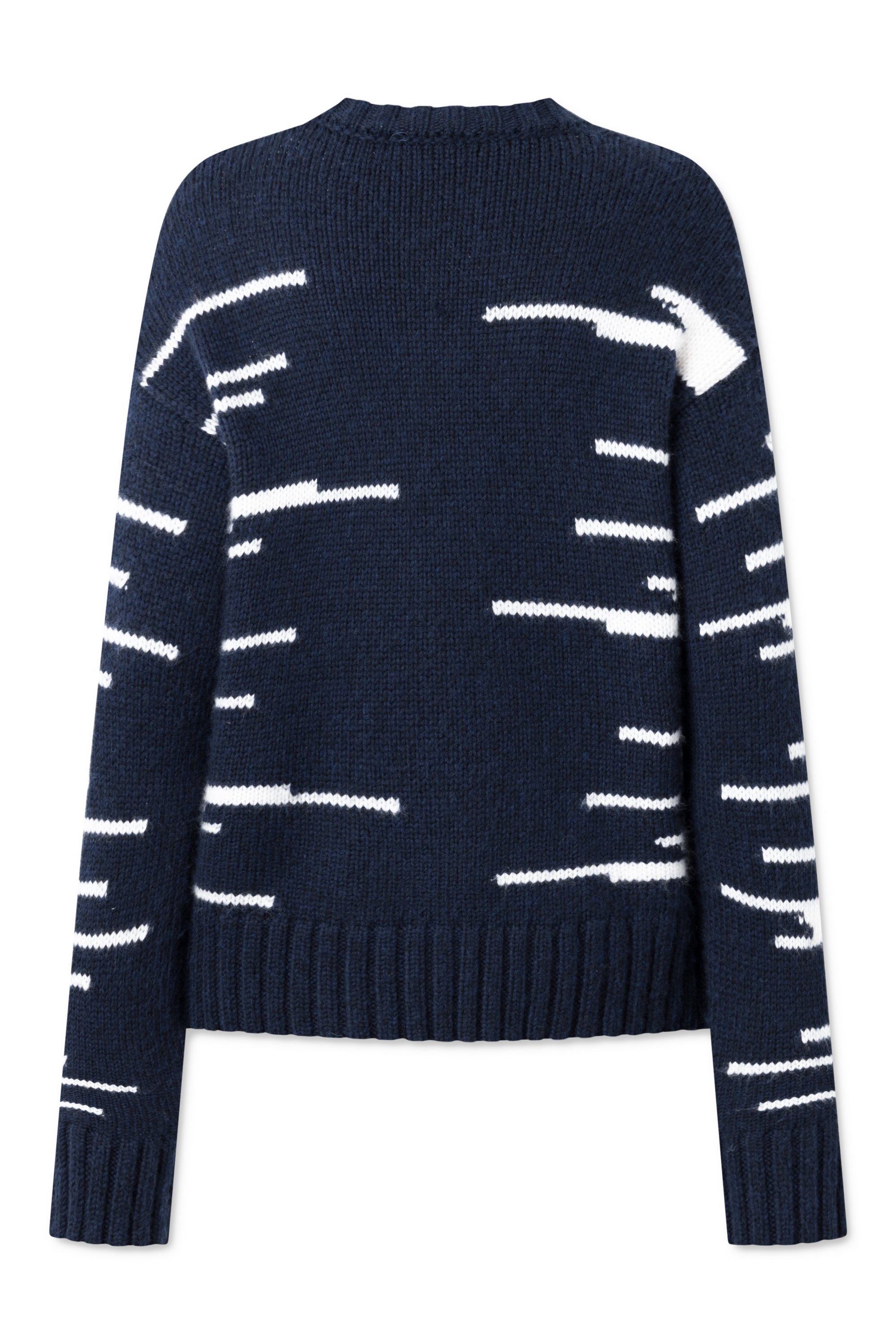 nué notes Viggo Pullover - Navy Tofu Knitwear 938 NAVY TOFU