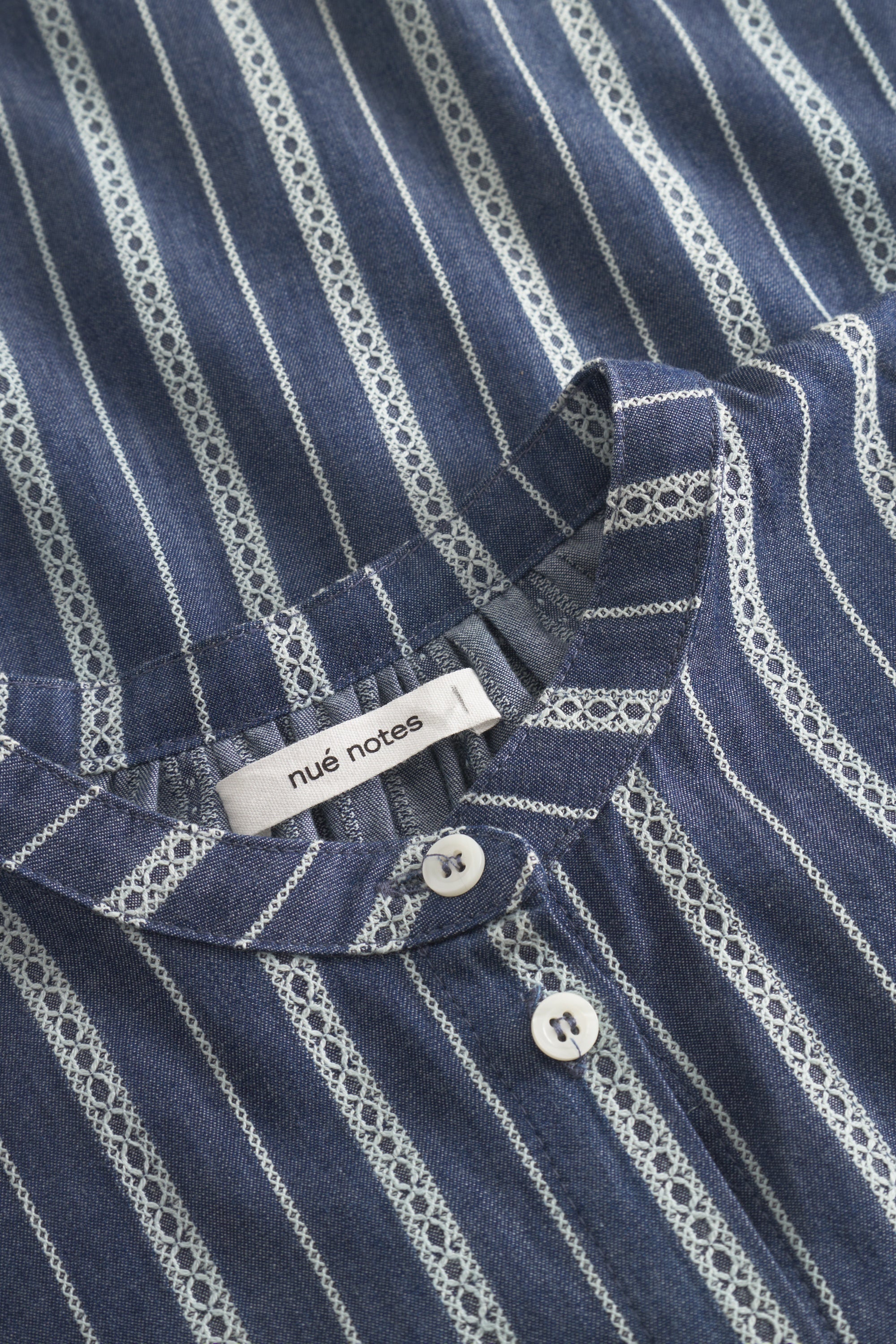 Florian Shirt - Denim Lace