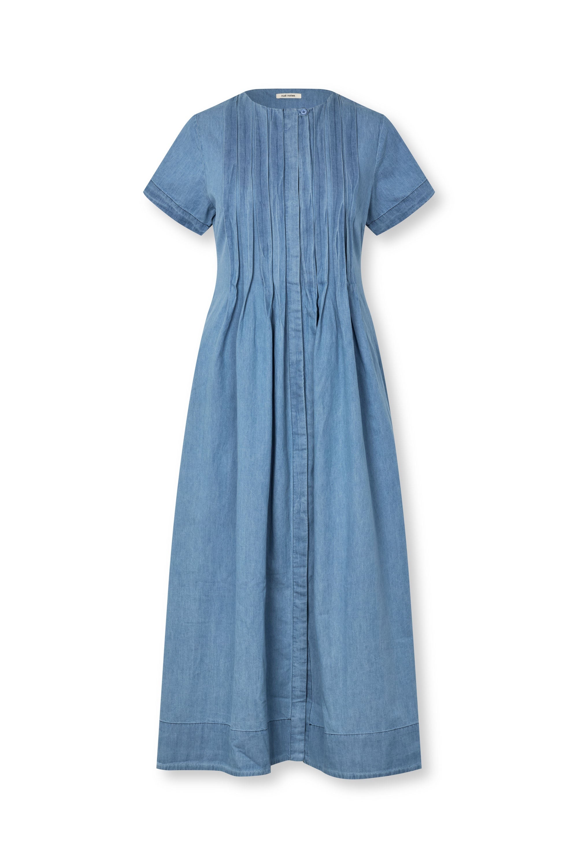 nué notes Ackas Shirt Dress 406 Denim Blue