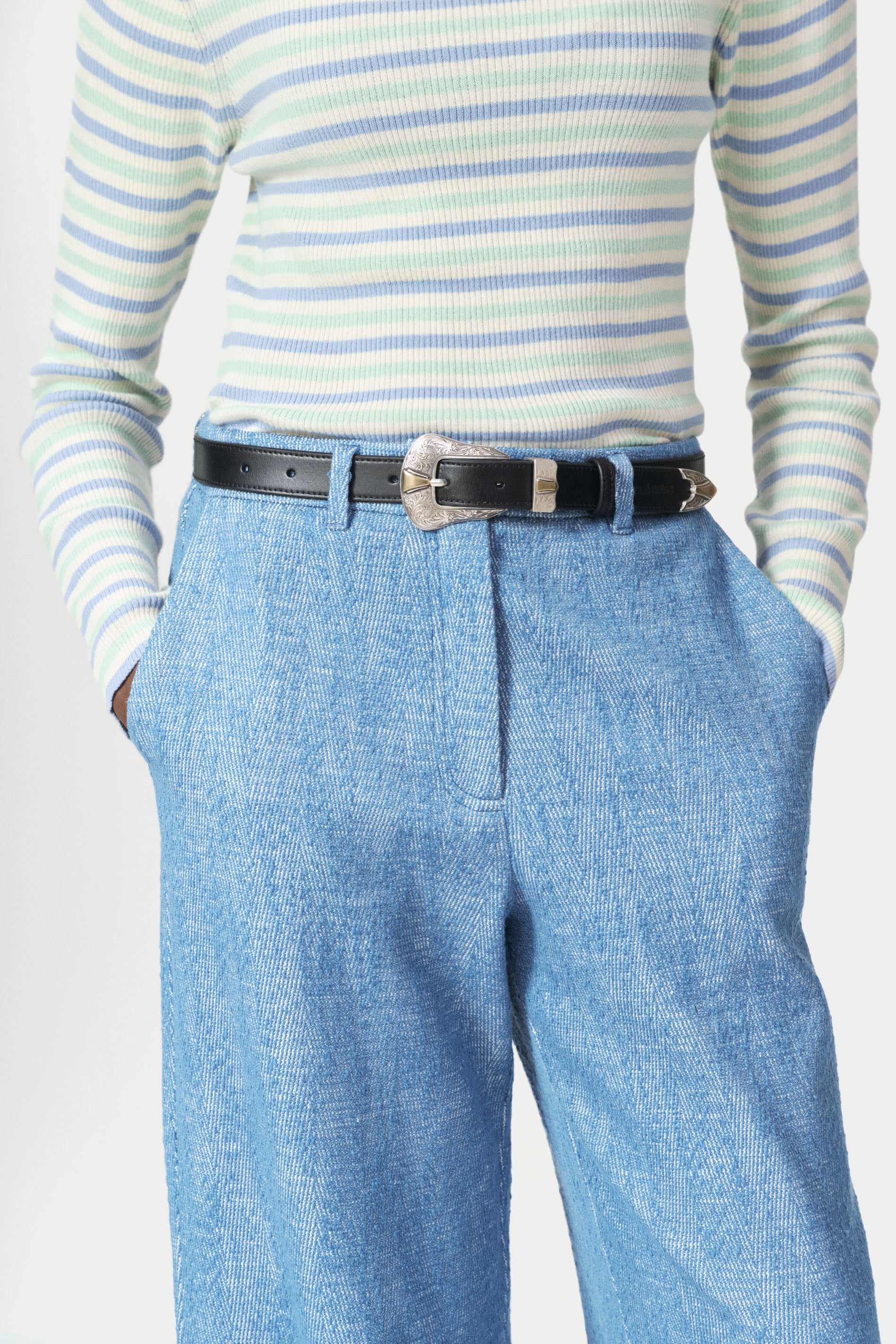 nué notes Alabama Belt Belts 999 Black