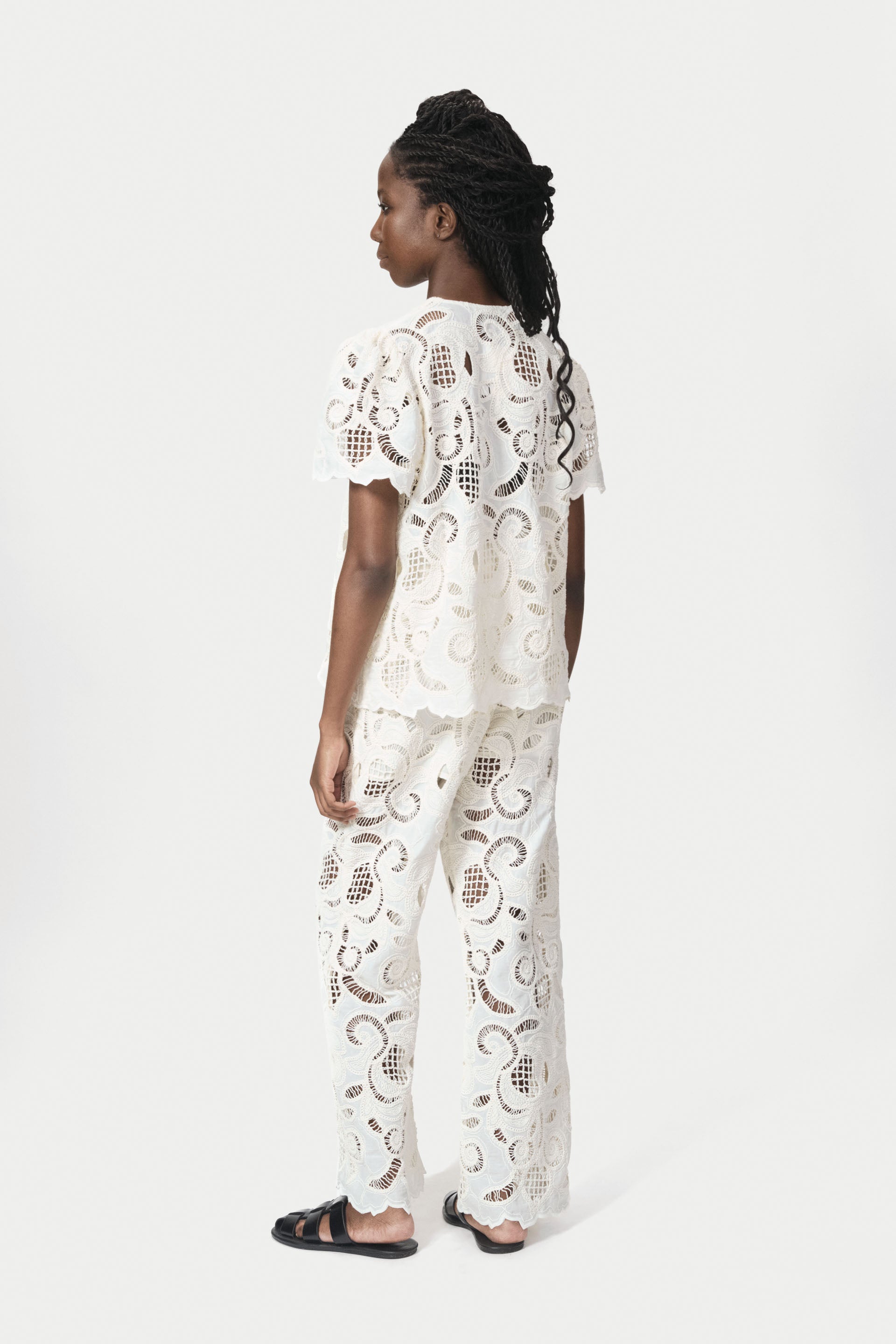 nué notes Algier Blouse Blouses 007 Egret