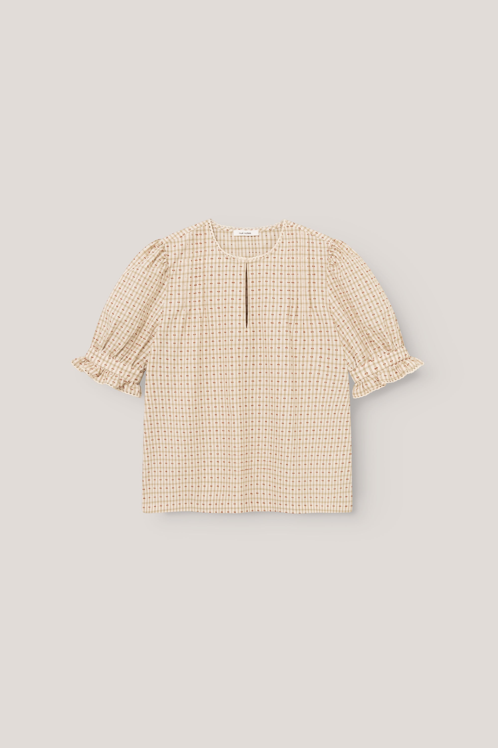 nué notes Anchorage Blouse Blouse 186 Bookshop Check