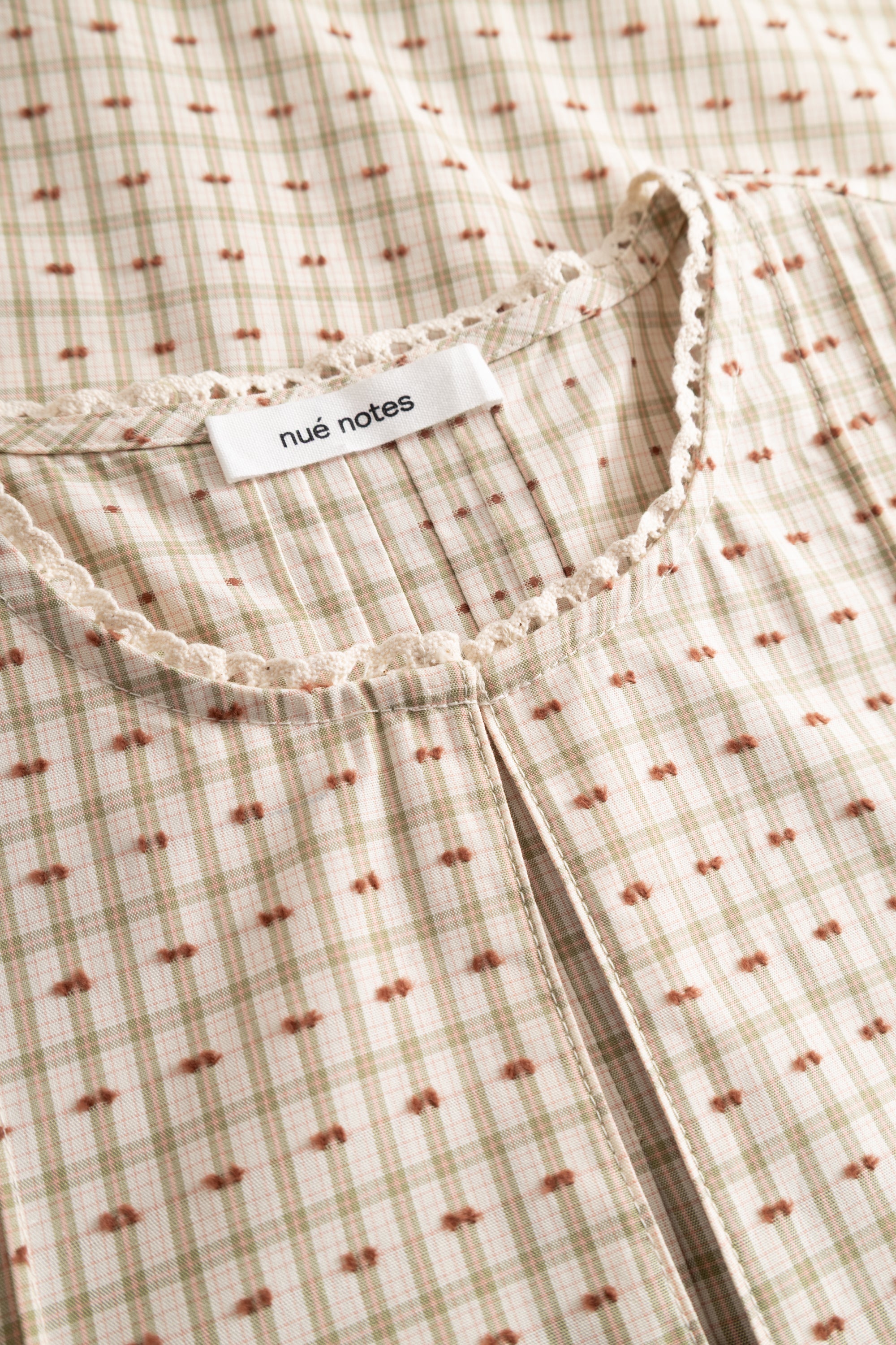 nué notes Anchorage Blouse Blouse 186 Bookshop Check