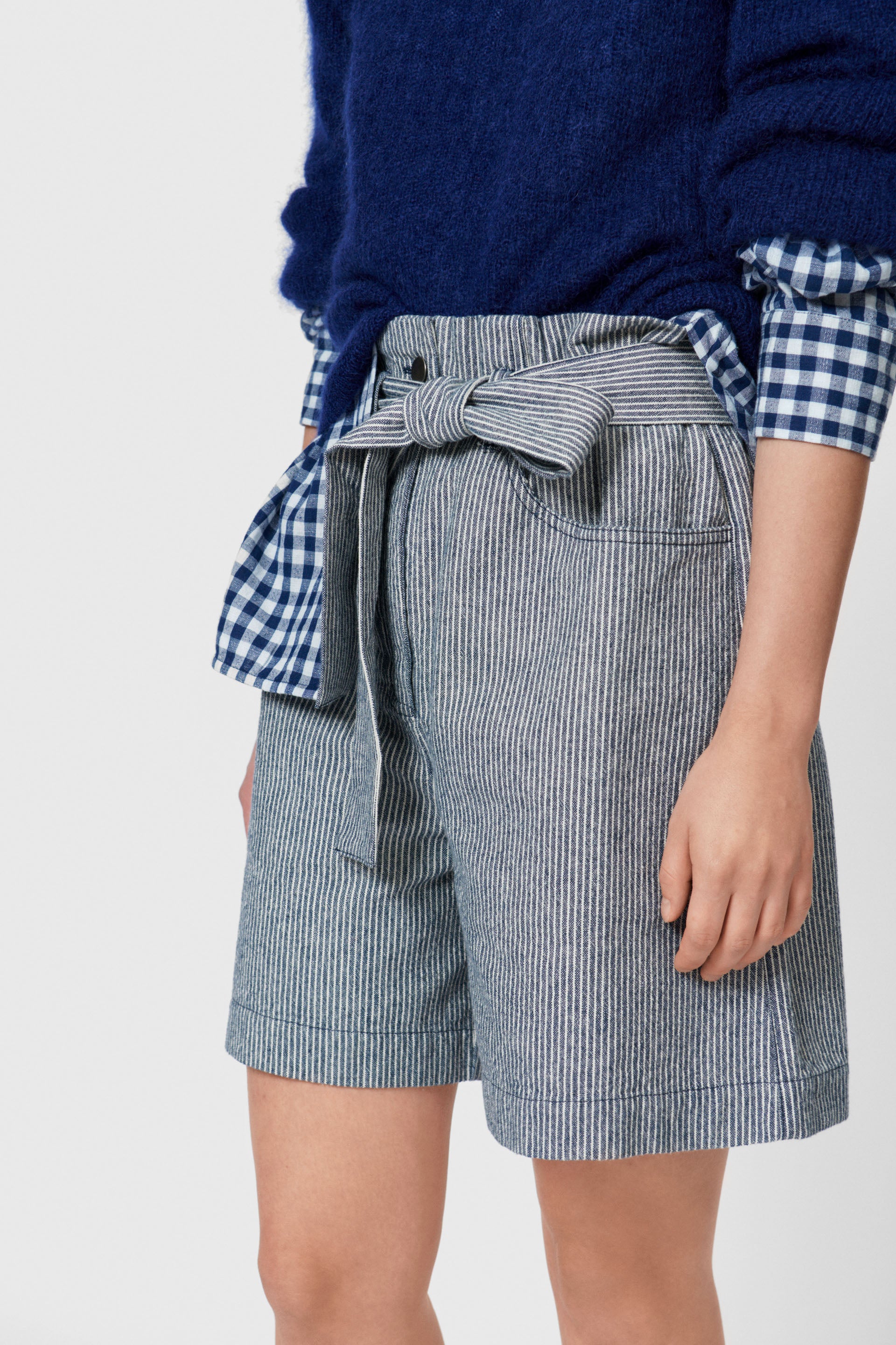 nué notes Andreas Shorts SHORTS & SKIRTS 536 Hickory Navy Stripe