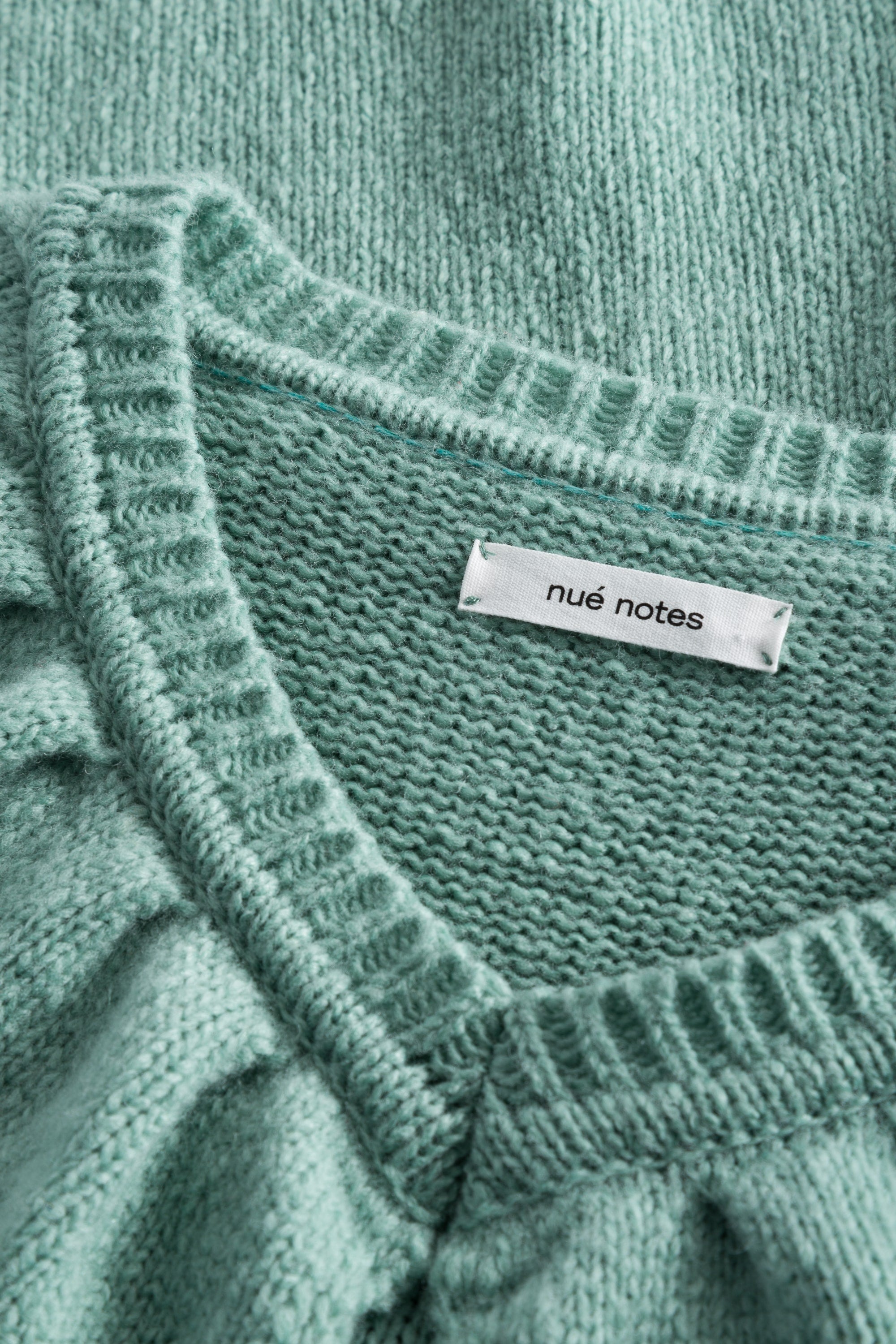 nué notes Antony Pullover - Mint KNITWEAR 629 Mint