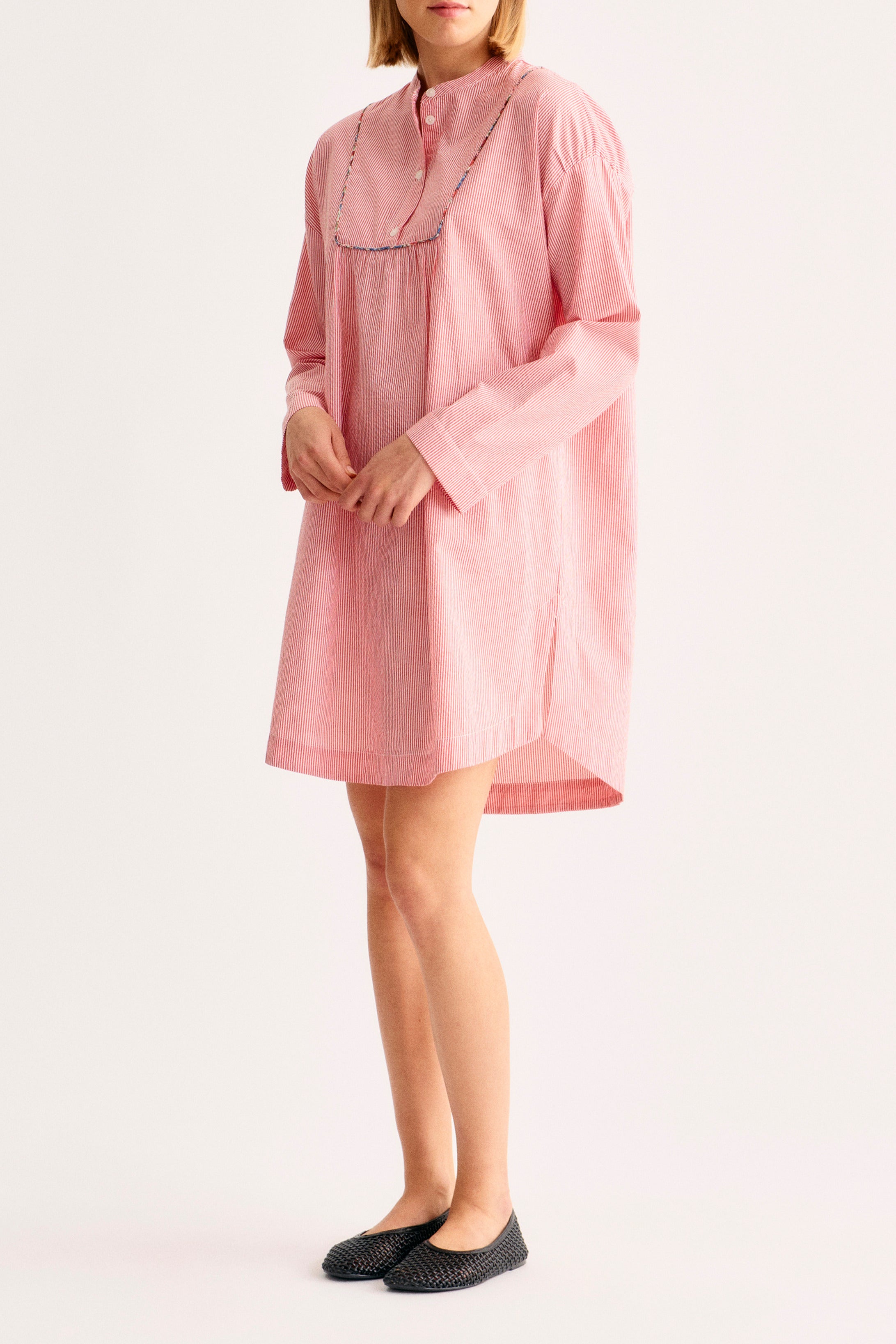 nué notes Astana Dress Dresses 381 Red Stripe