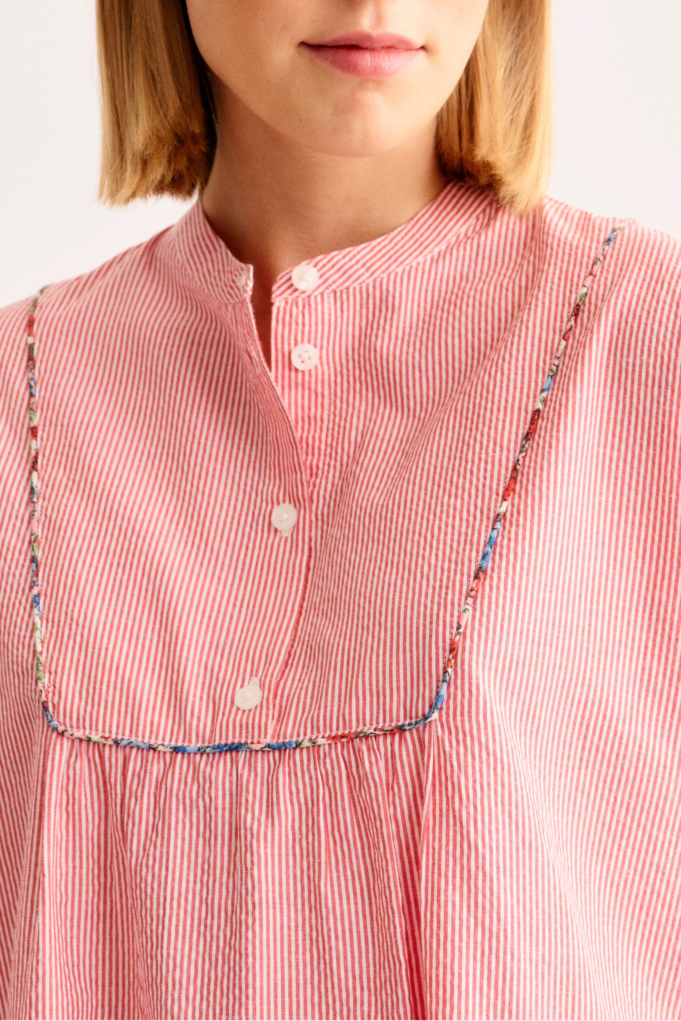 nué notes Astana Dress Dresses 381 Red Stripe