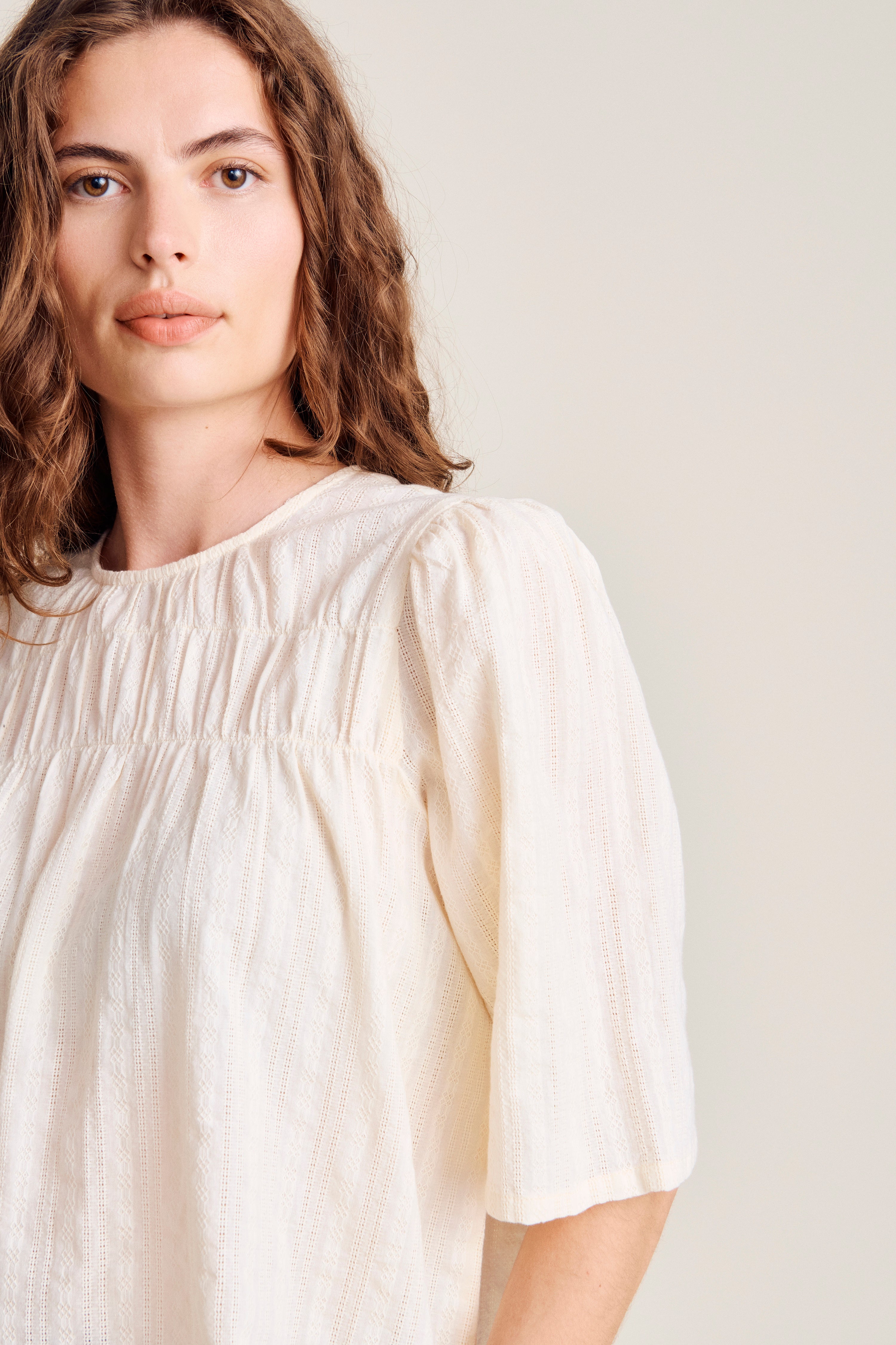 nué notes Atticus Blouse Blouses 007 Egret