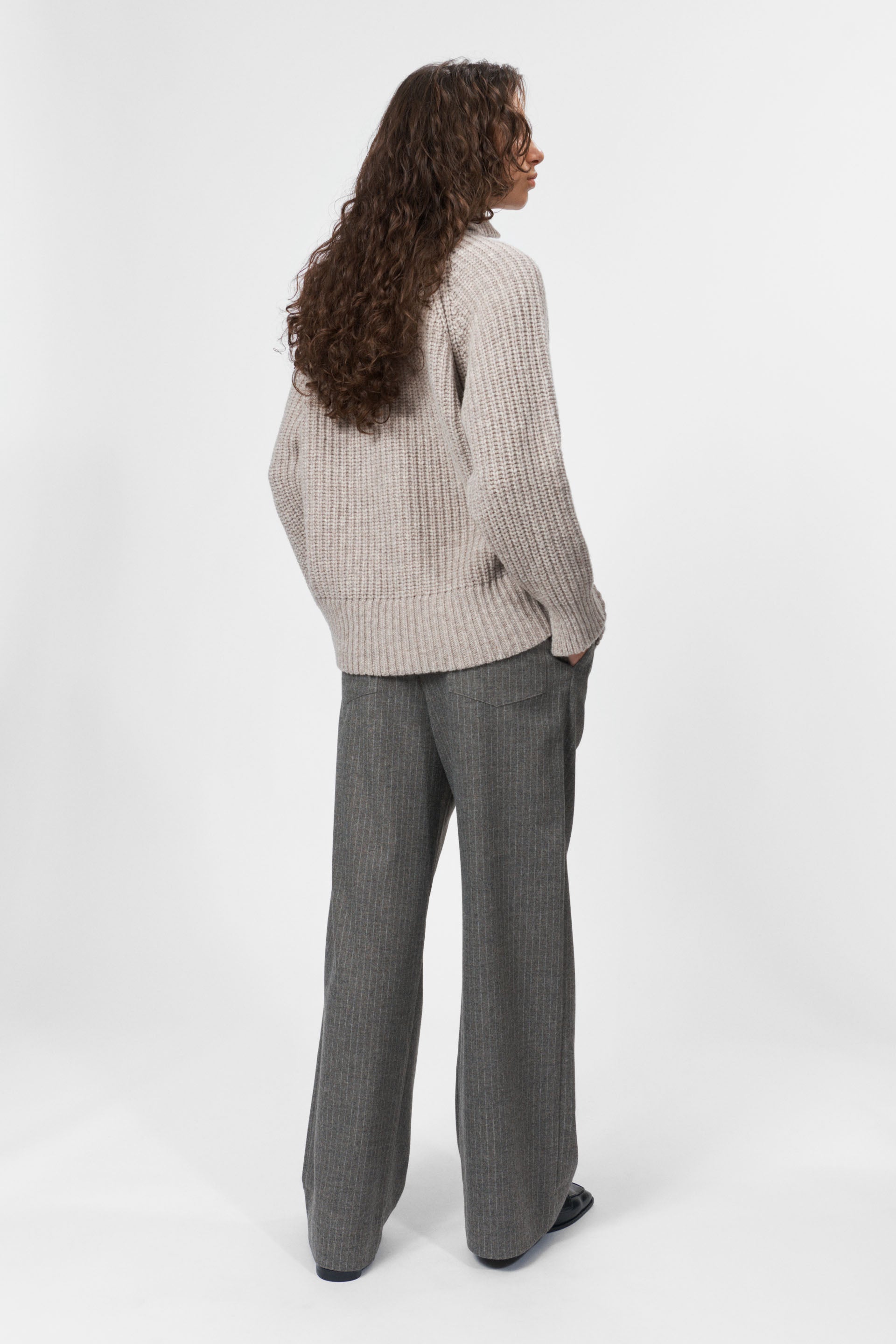 nué notes Avery Turtleneck Knitwear 105 Camel