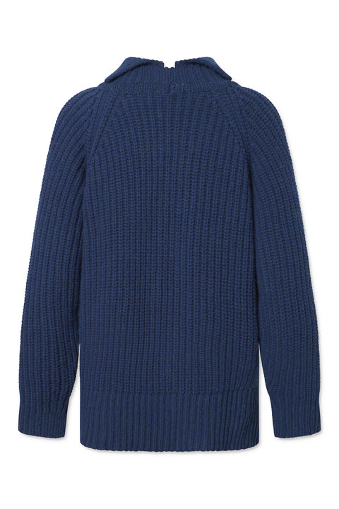 nué notes Avery Turtleneck Knitwear 499 Navy