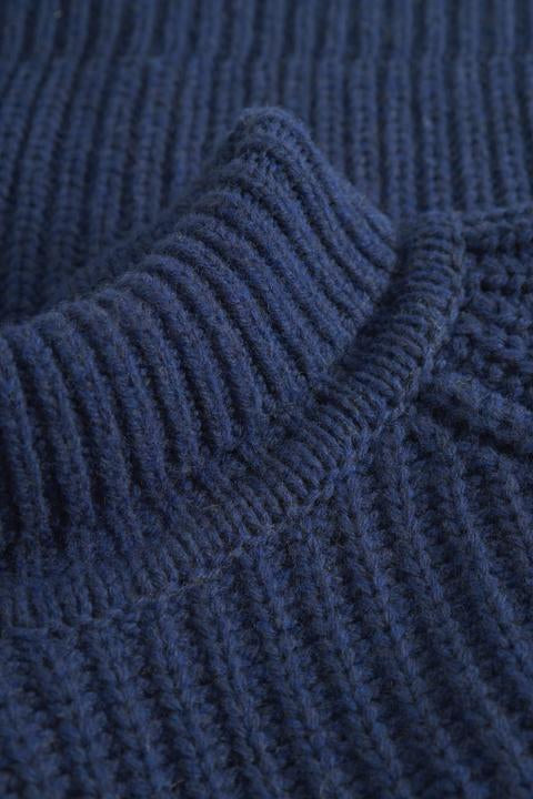 nué notes Avery Turtleneck Knitwear 499 Navy